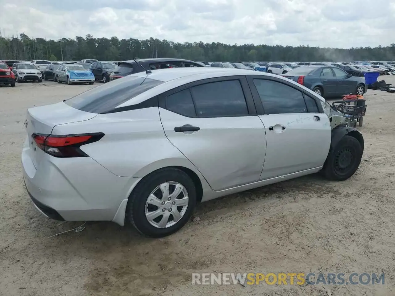 3 Photograph of a damaged car 3N1CN8DV9LL901008 NISSAN VERSA 2020