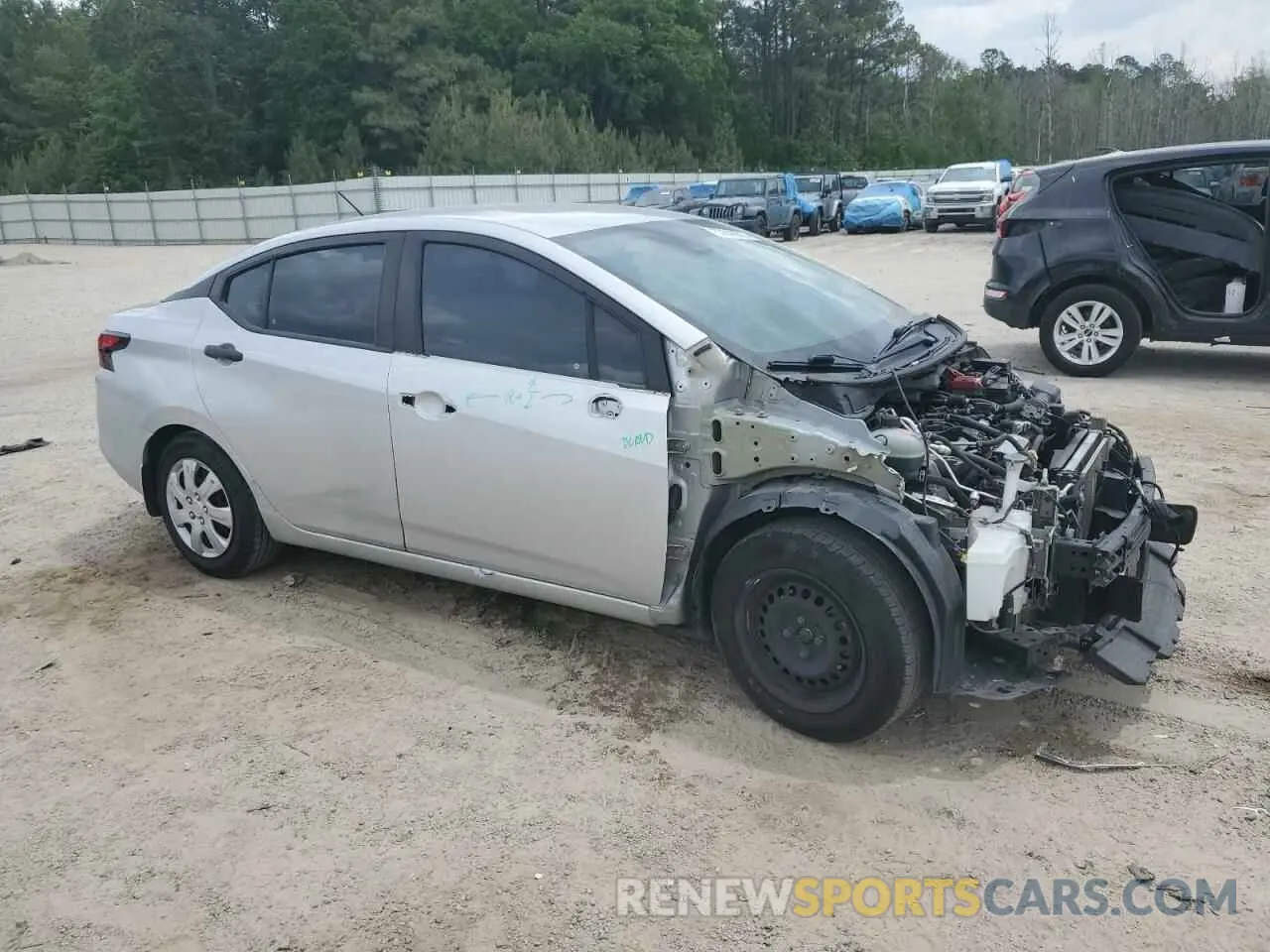 4 Photograph of a damaged car 3N1CN8DV9LL901008 NISSAN VERSA 2020