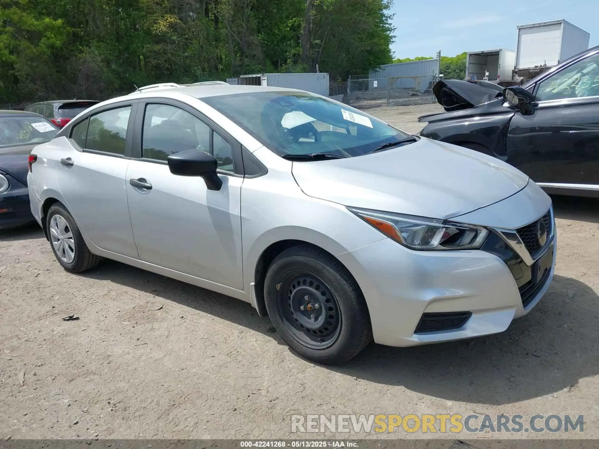 1 Photograph of a damaged car 3N1CN8DV9LL911781 NISSAN VERSA 2020