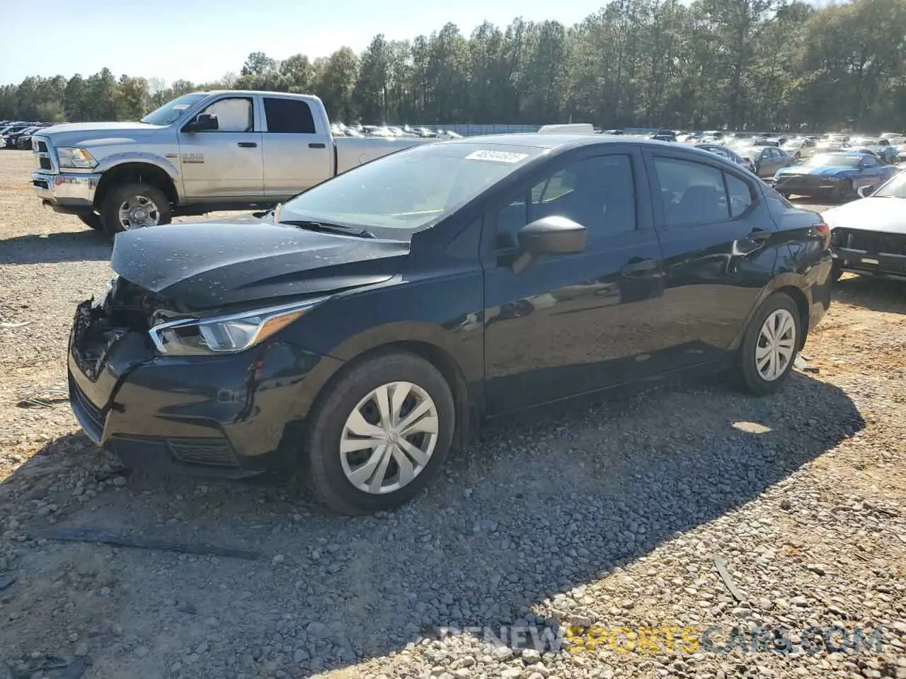 1 Photograph of a damaged car 3N1CN8DVXLL841787 NISSAN VERSA 2020