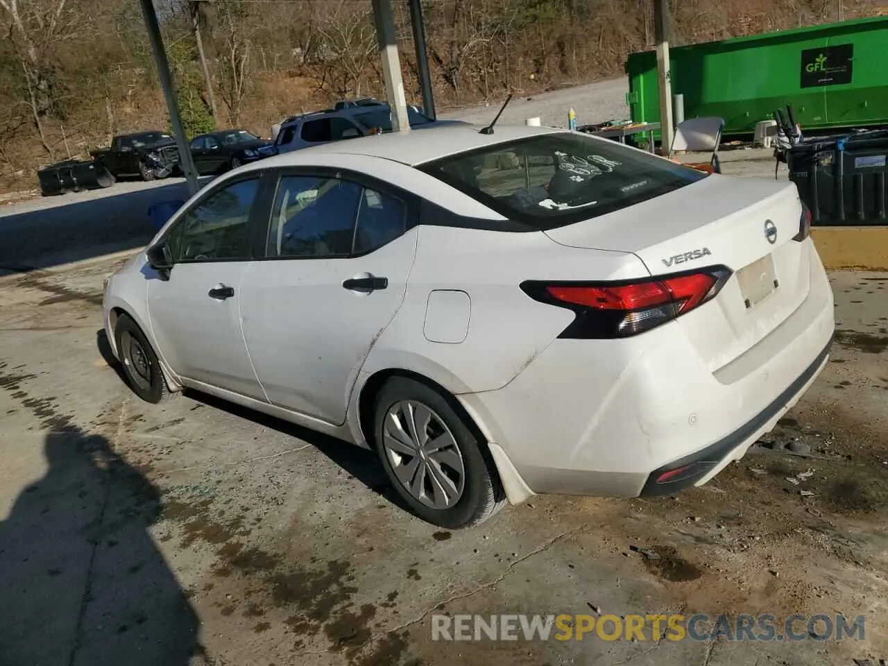 2 Photograph of a damaged car 3N1CN8DVXLL887510 NISSAN VERSA 2020