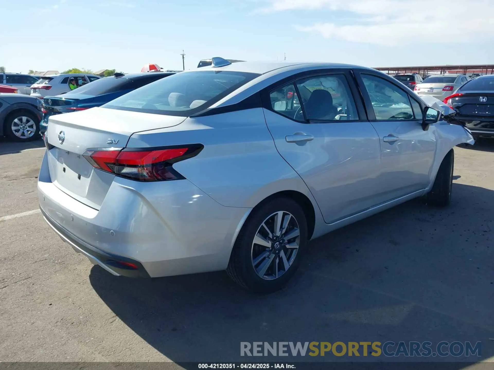 4 Photograph of a damaged car 3N1CN8EV0LL849444 NISSAN VERSA 2020