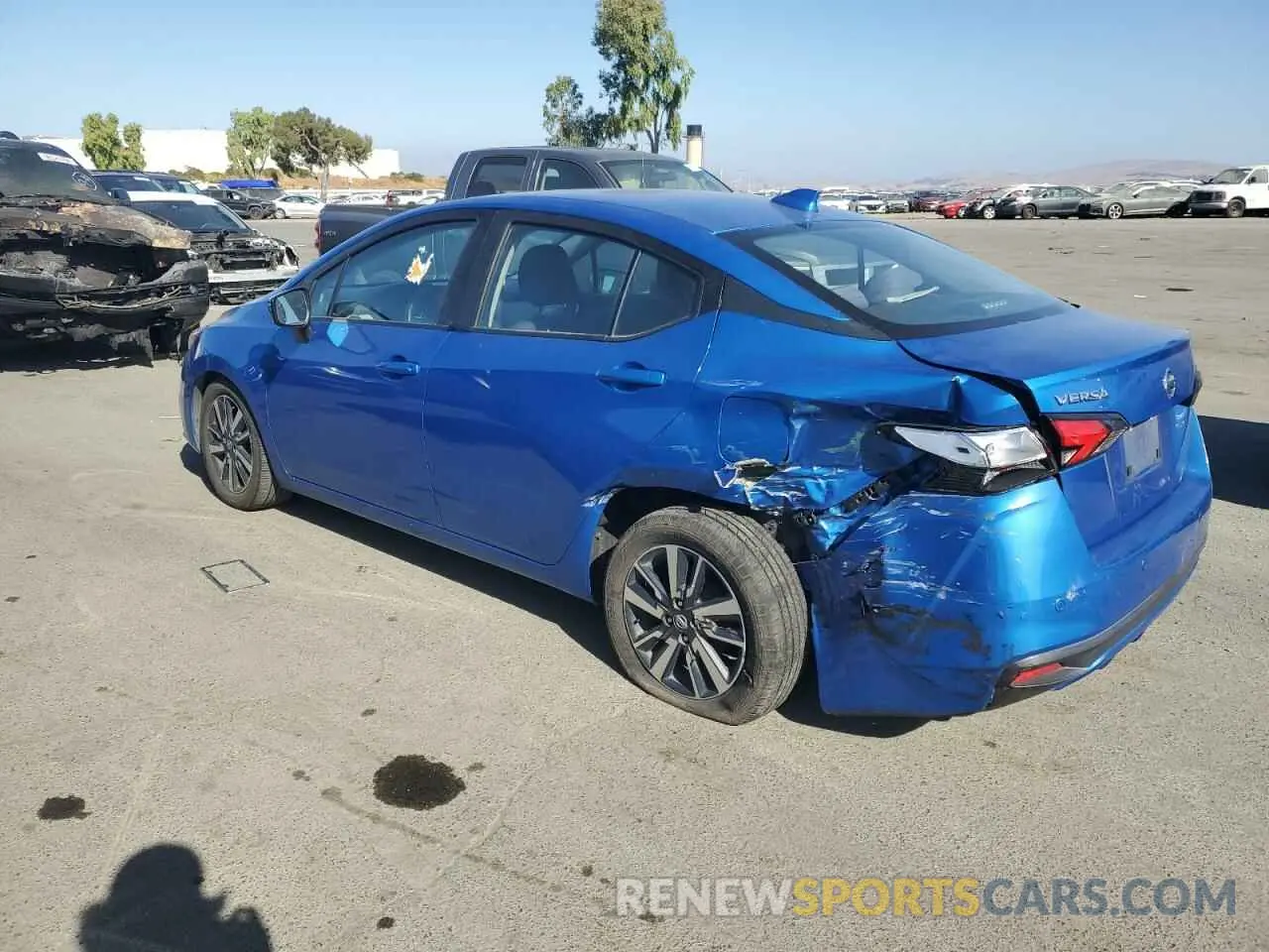 2 Photograph of a damaged car 3N1CN8EV0LL883500 NISSAN VERSA 2020