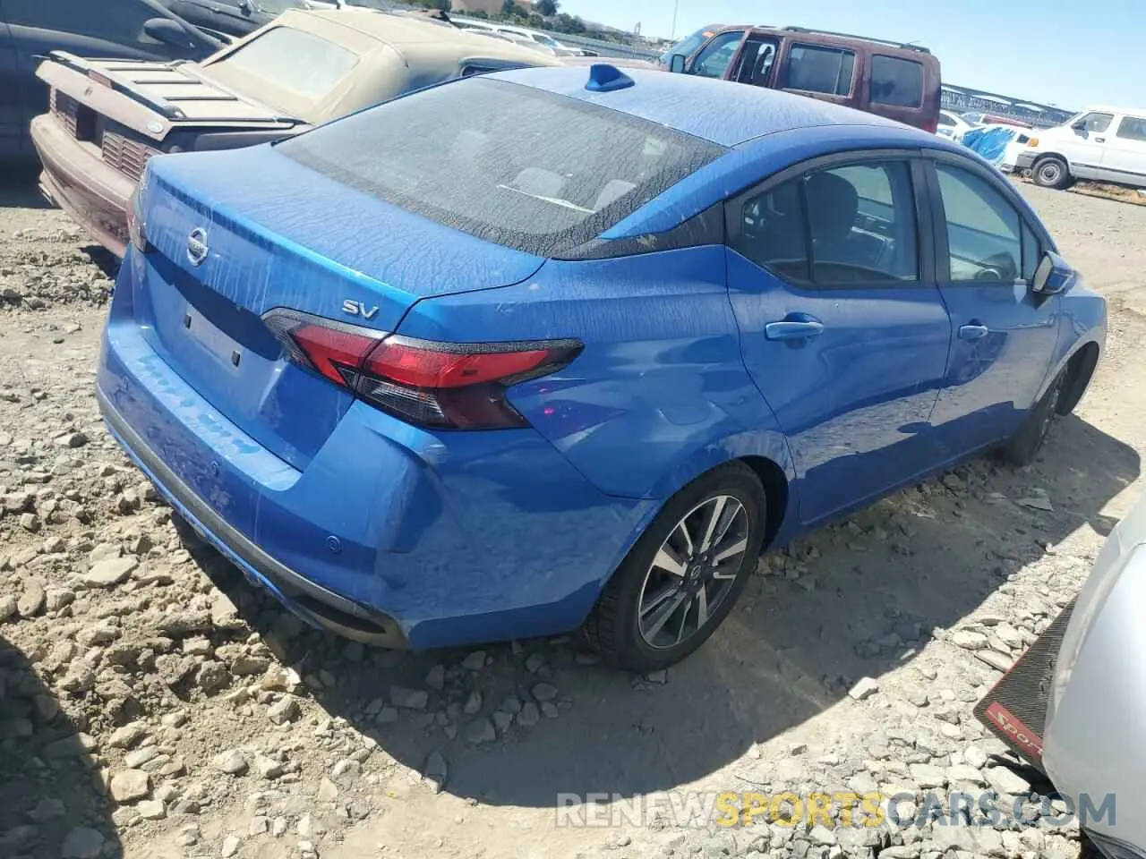 3 Photograph of a damaged car 3N1CN8EV0LL883500 NISSAN VERSA 2020