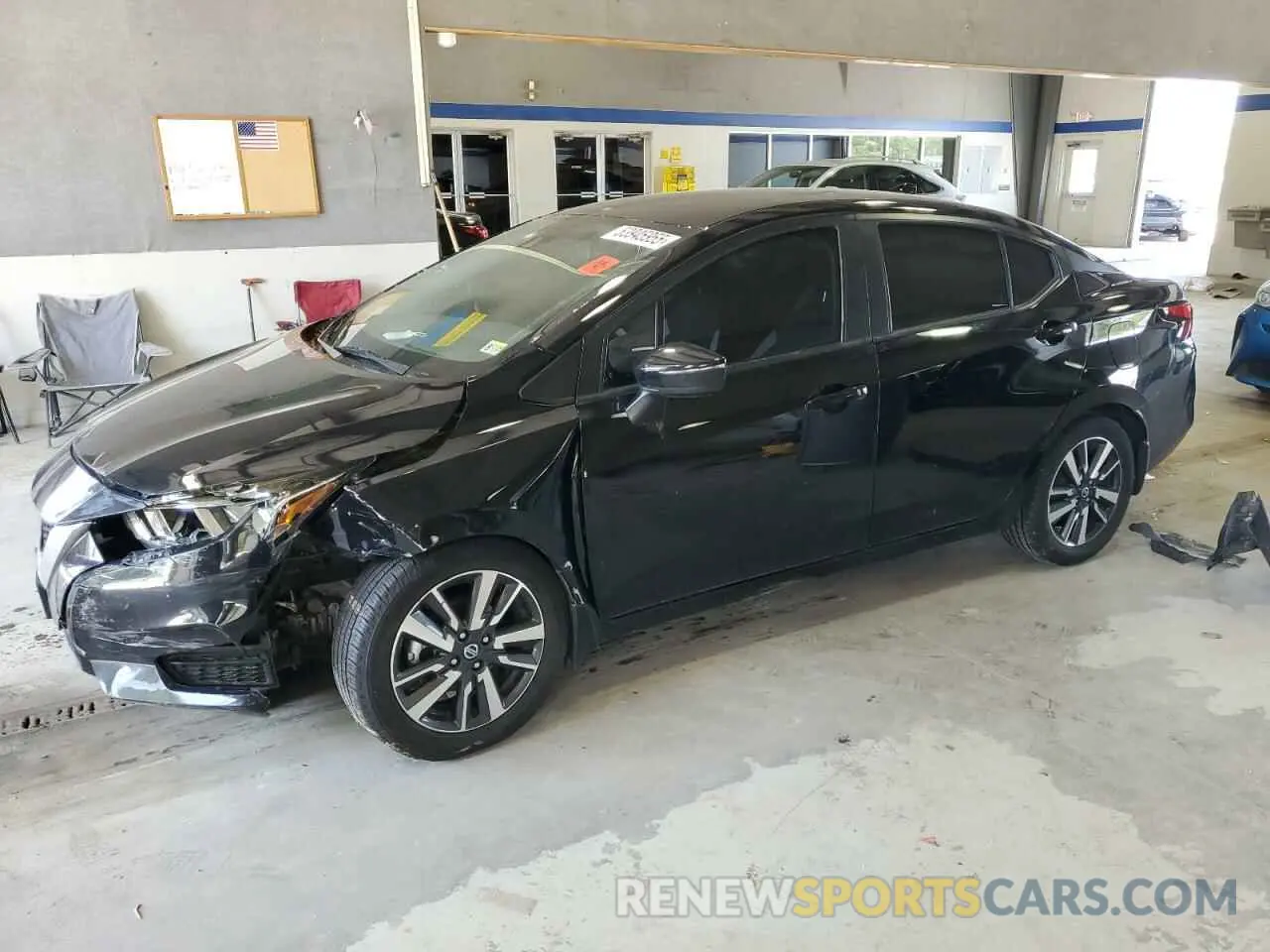 1 Photograph of a damaged car 3N1CN8EV0LL918052 NISSAN VERSA 2020
