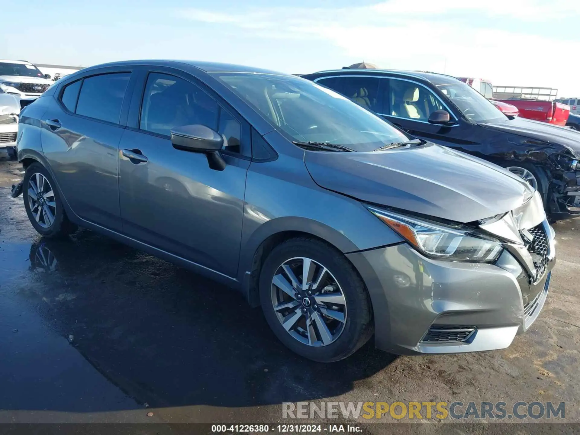 1 Photograph of a damaged car 3N1CN8EV1LL810104 NISSAN VERSA 2020