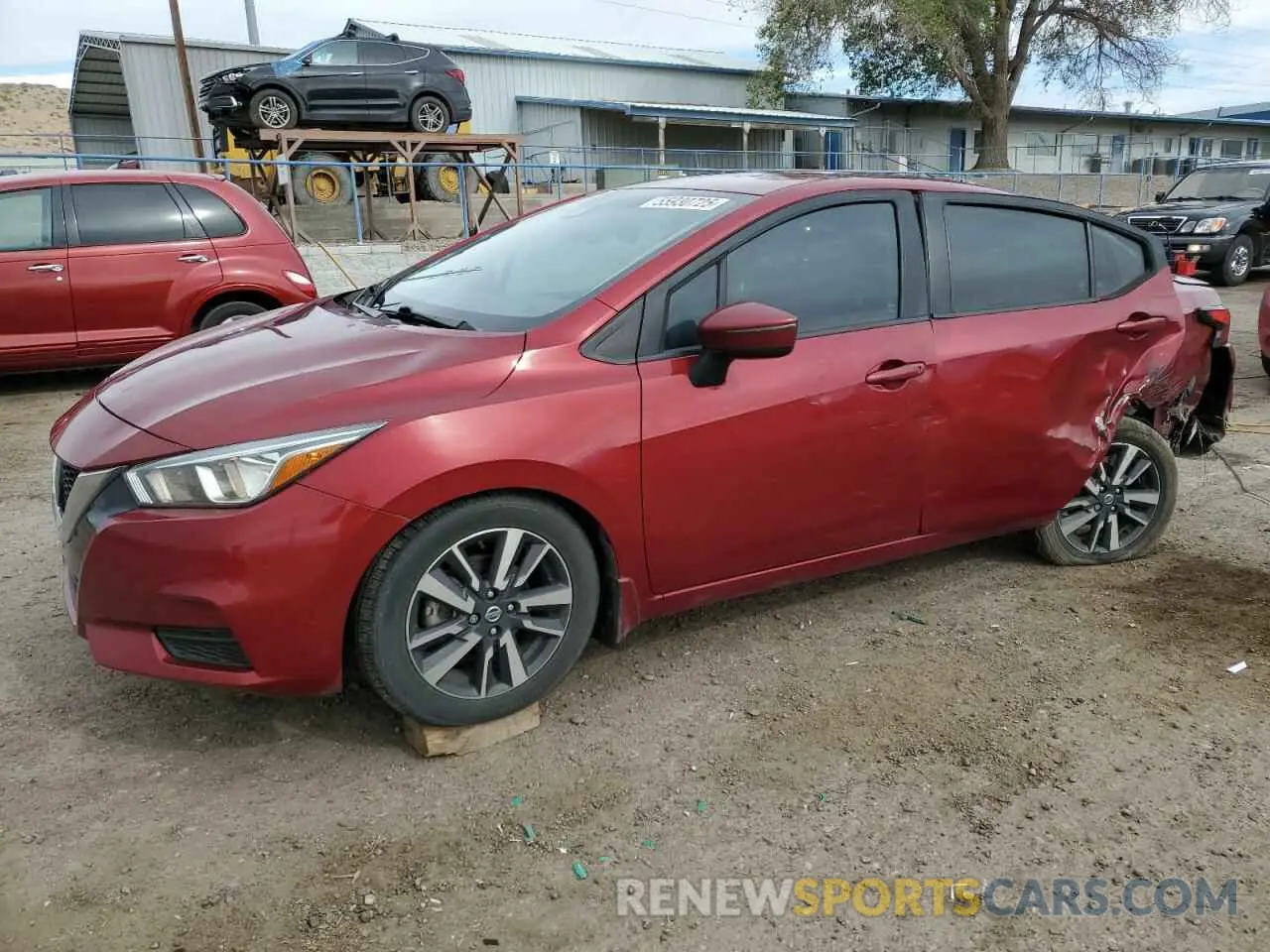 1 Photograph of a damaged car 3N1CN8EV1LL862834 NISSAN VERSA 2020