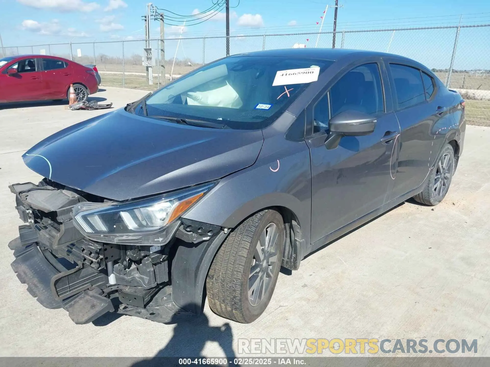 2 Photograph of a damaged car 3N1CN8EV1LL864647 NISSAN VERSA 2020
