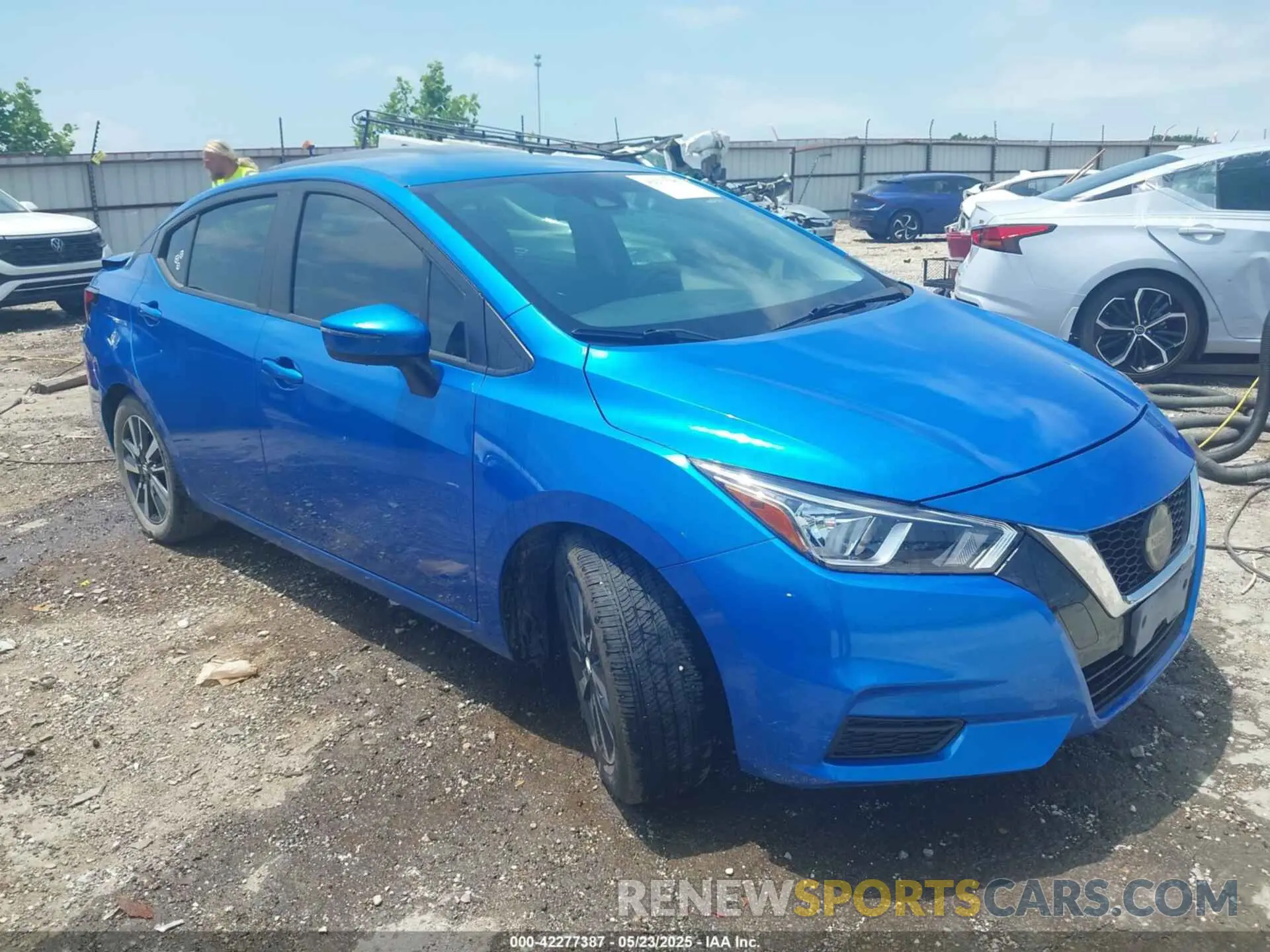 1 Photograph of a damaged car 3N1CN8EV1LL865250 NISSAN VERSA 2020
