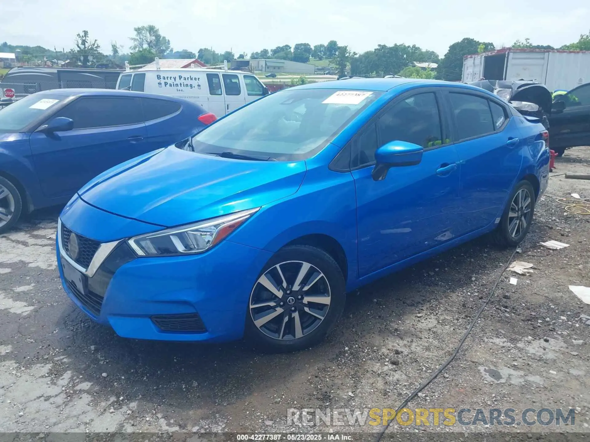 2 Photograph of a damaged car 3N1CN8EV1LL865250 NISSAN VERSA 2020