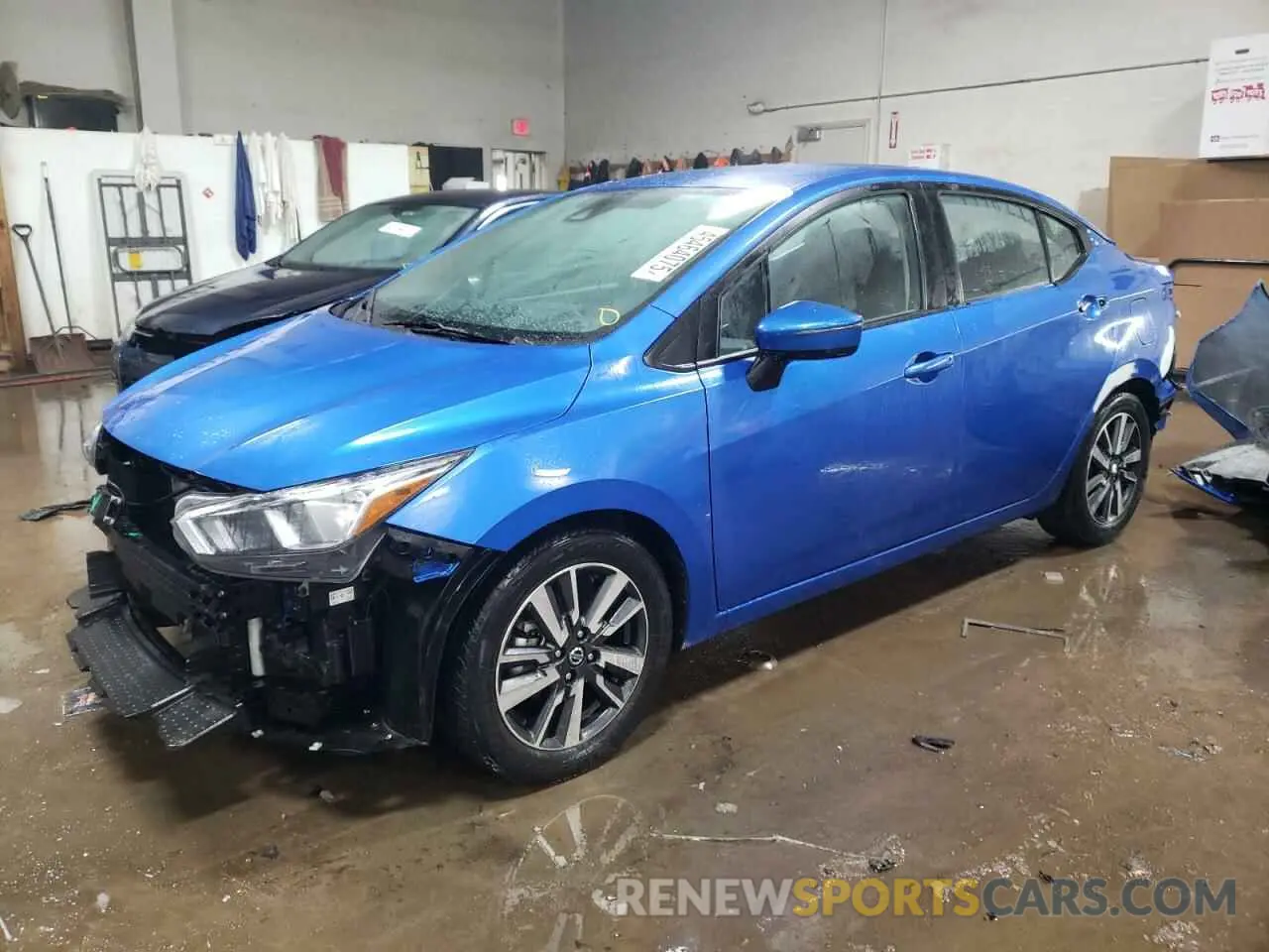 1 Photograph of a damaged car 3N1CN8EV1LL872179 NISSAN VERSA 2020