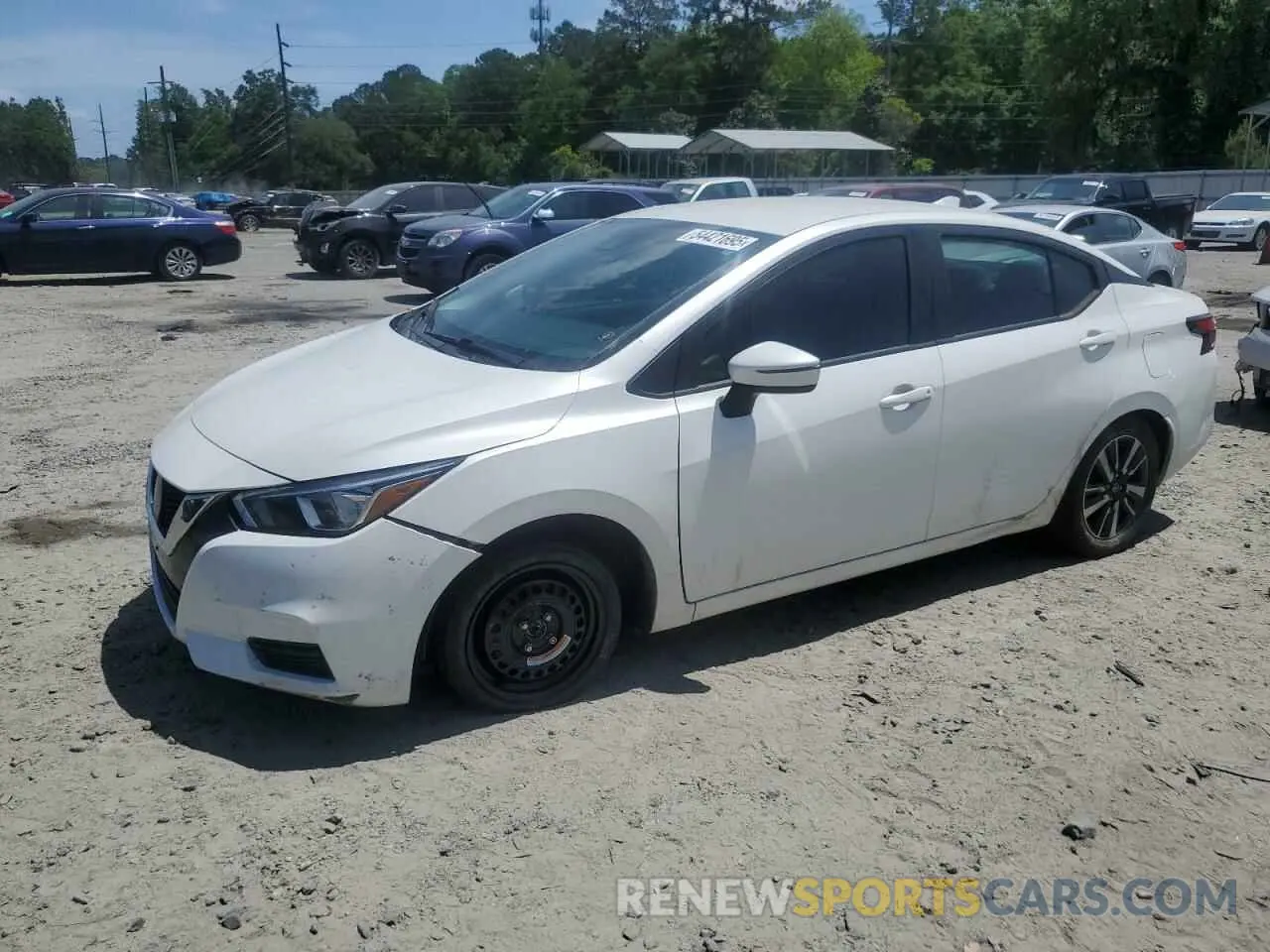 1 Photograph of a damaged car 3N1CN8EV1LL880363 NISSAN VERSA 2020