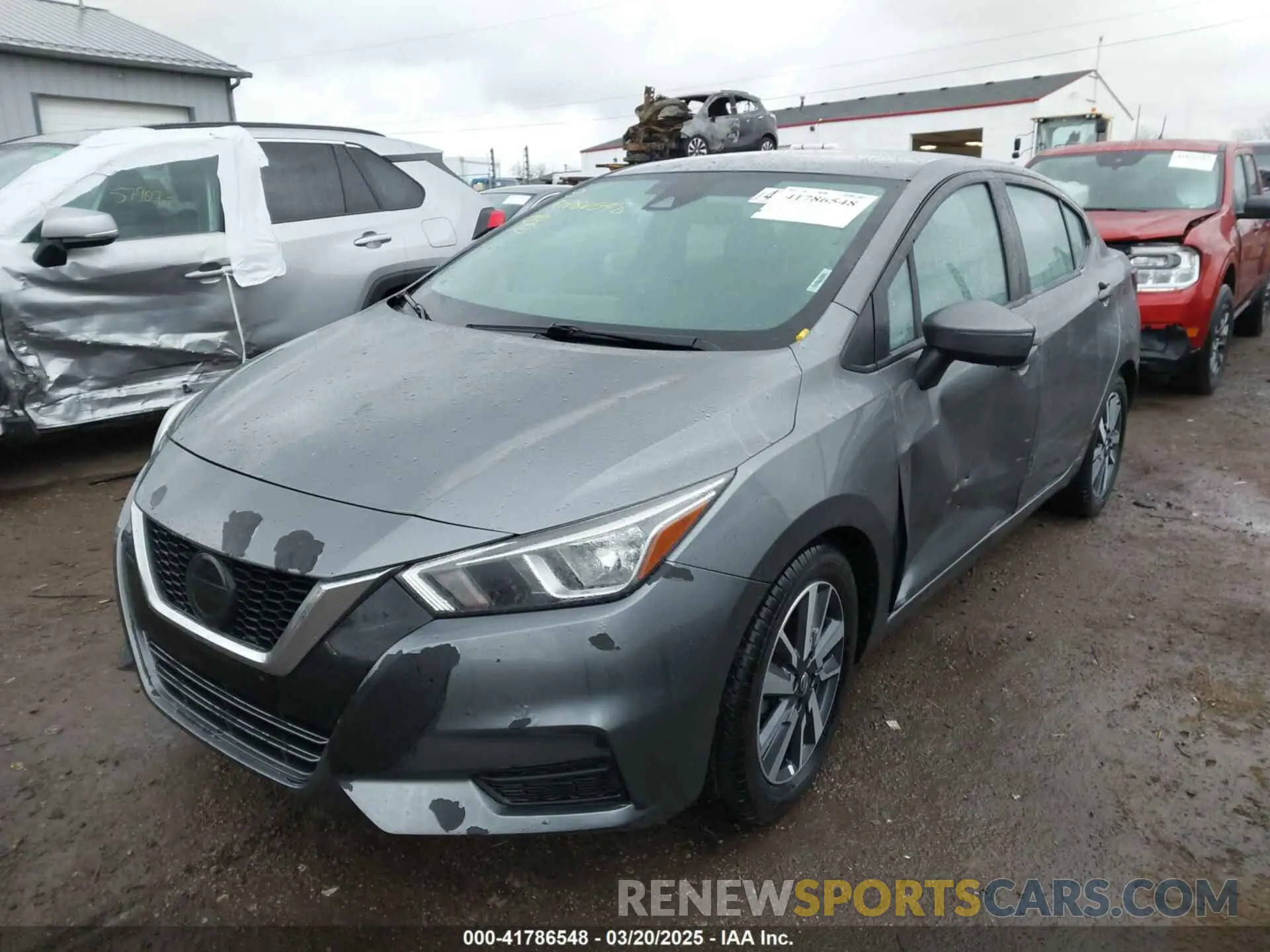 2 Photograph of a damaged car 3N1CN8EV2LL841569 NISSAN VERSA 2020