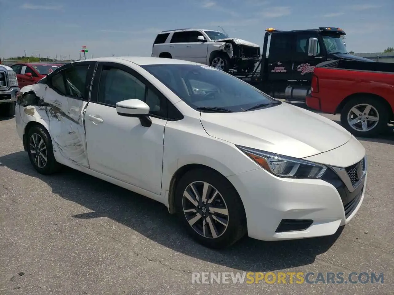 4 Photograph of a damaged car 3N1CN8EV2LL844827 NISSAN VERSA 2020
