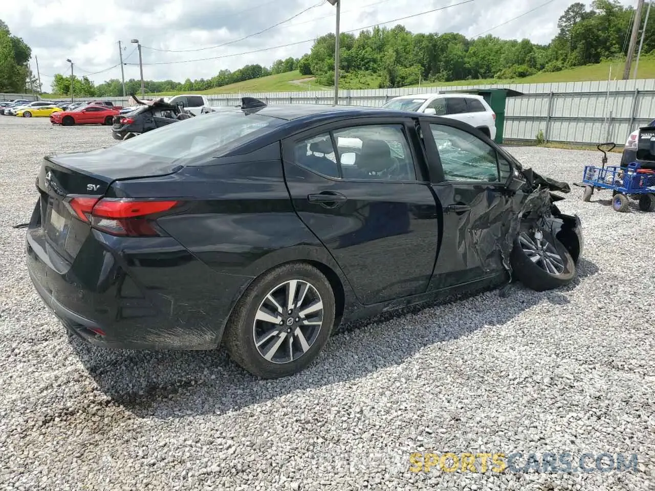 3 Photograph of a damaged car 3N1CN8EV2LL864172 NISSAN VERSA 2020