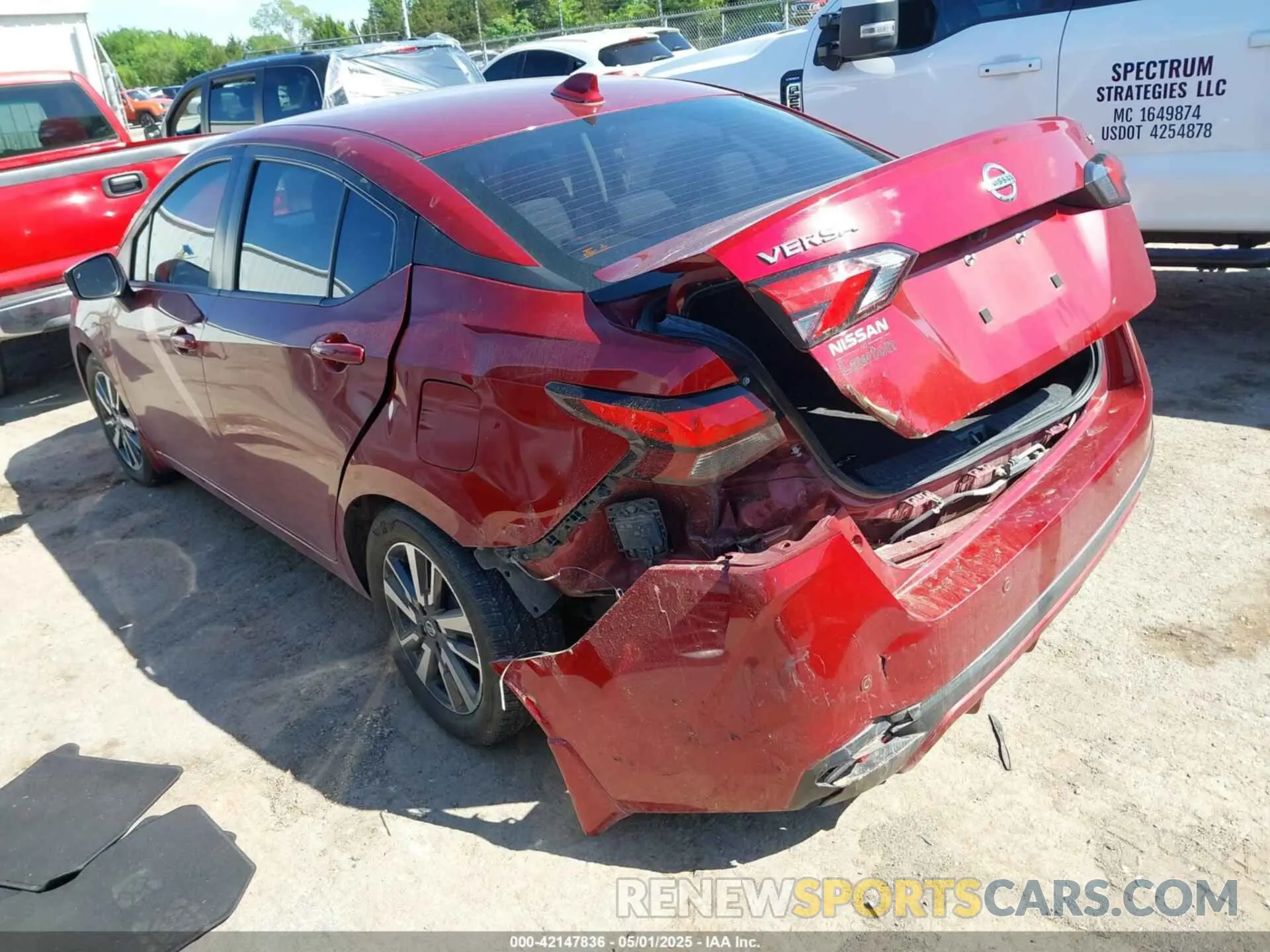 3 Photograph of a damaged car 3N1CN8EV2LL864348 NISSAN VERSA 2020
