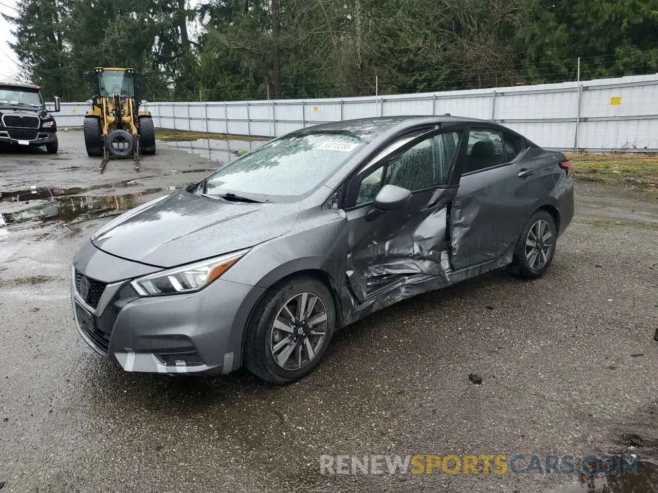 1 Photograph of a damaged car 3N1CN8EV2LL873809 NISSAN VERSA 2020
