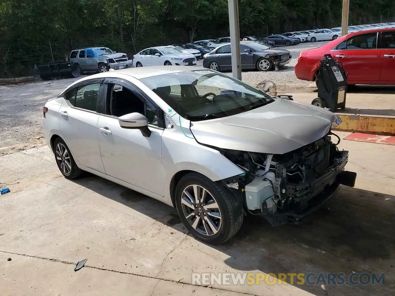 4 Photograph of a damaged car 3N1CN8EV3LL819872 NISSAN VERSA 2020