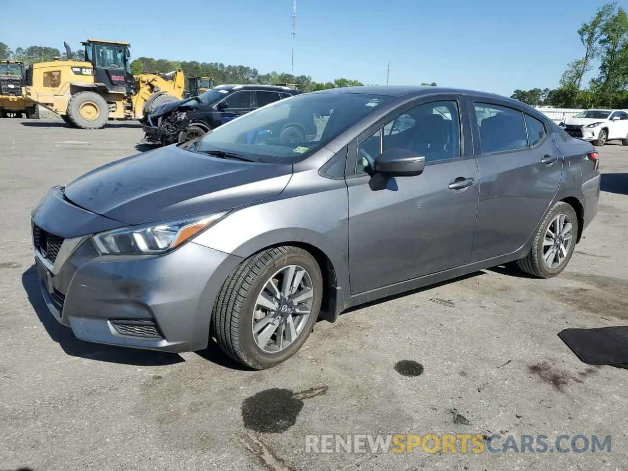 1 Photograph of a damaged car 3N1CN8EV3LL846358 NISSAN VERSA 2020