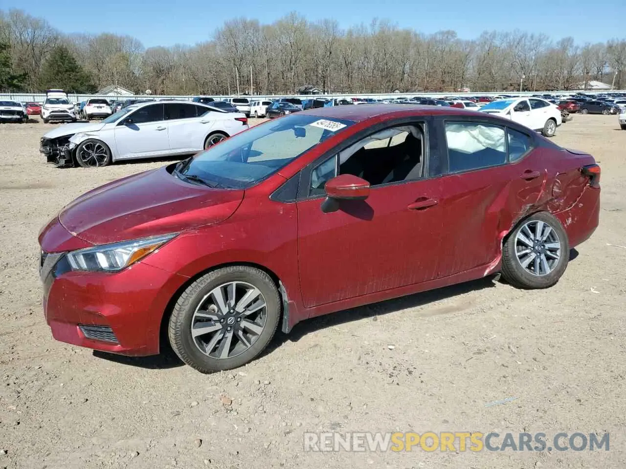 1 Photograph of a damaged car 3N1CN8EV3LL861779 NISSAN VERSA 2020
