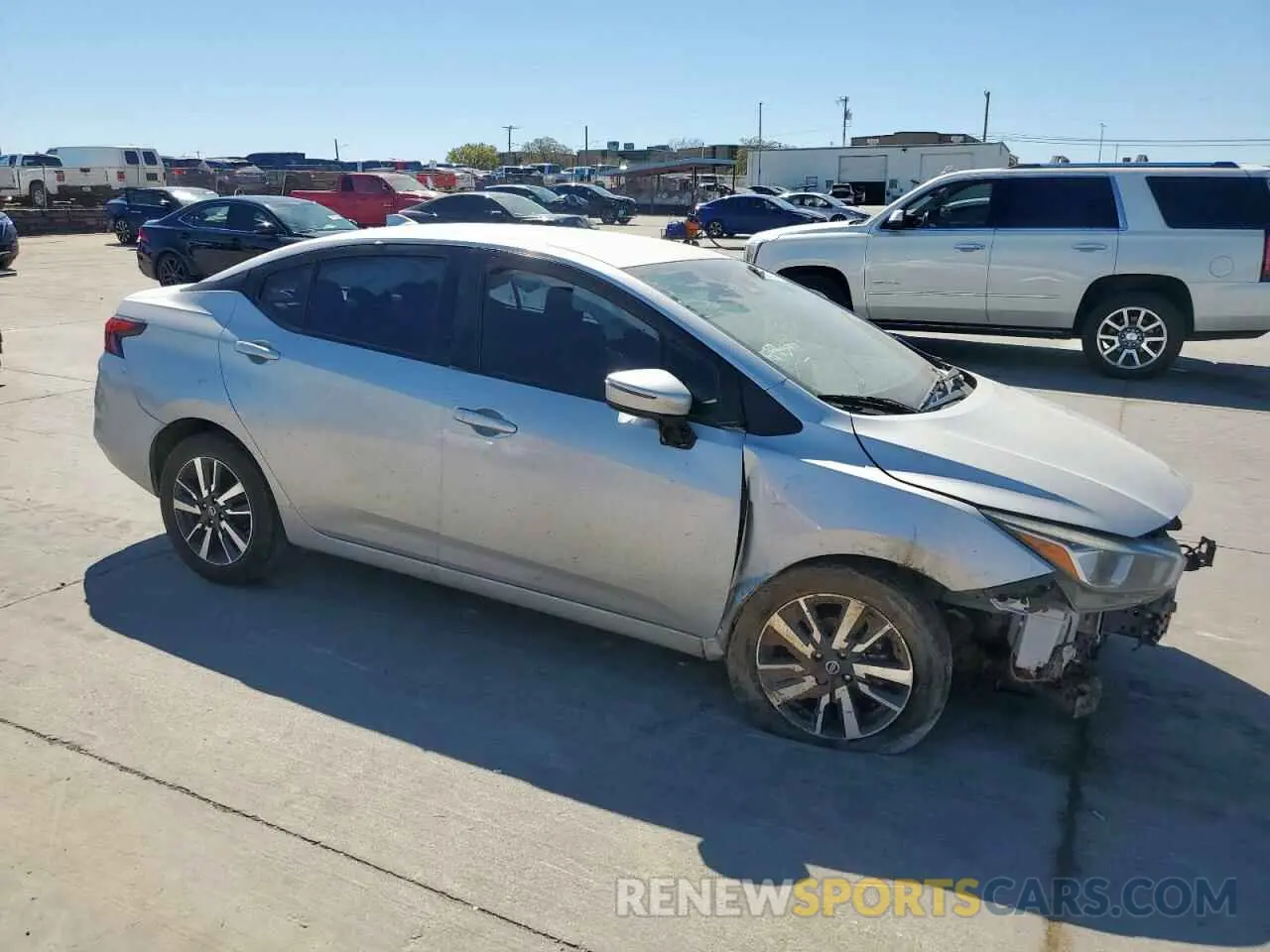 4 Photograph of a damaged car 3N1CN8EV3LL883328 NISSAN VERSA 2020