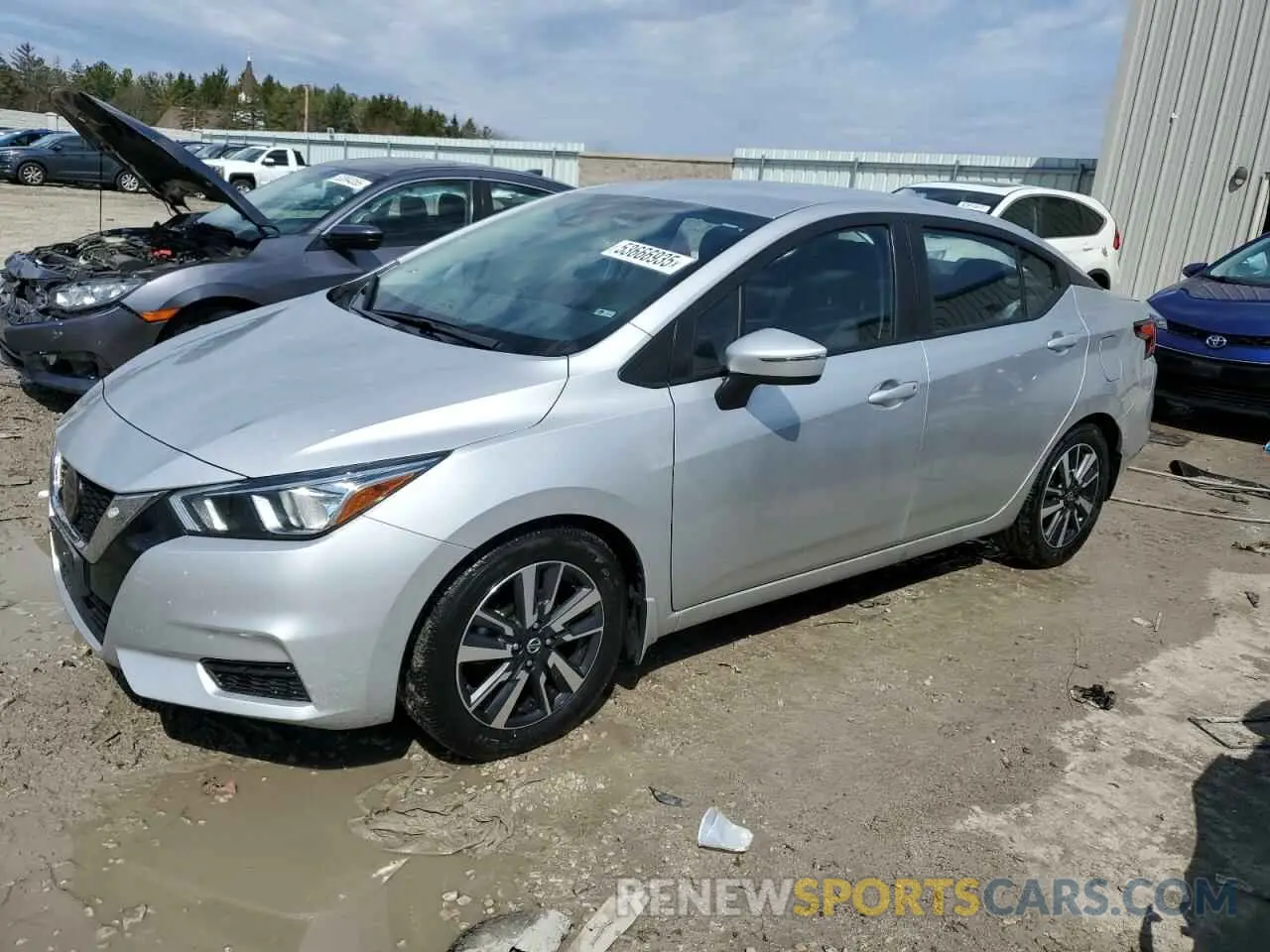 1 Photograph of a damaged car 3N1CN8EV3LL892384 NISSAN VERSA 2020