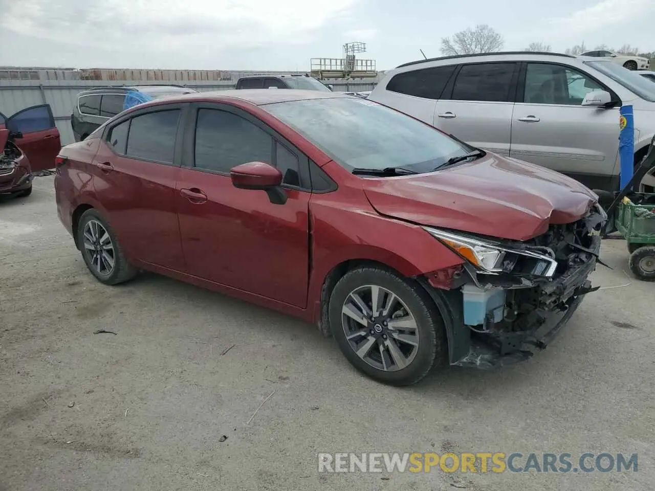 4 Photograph of a damaged car 3N1CN8EV4LL809464 NISSAN VERSA 2020