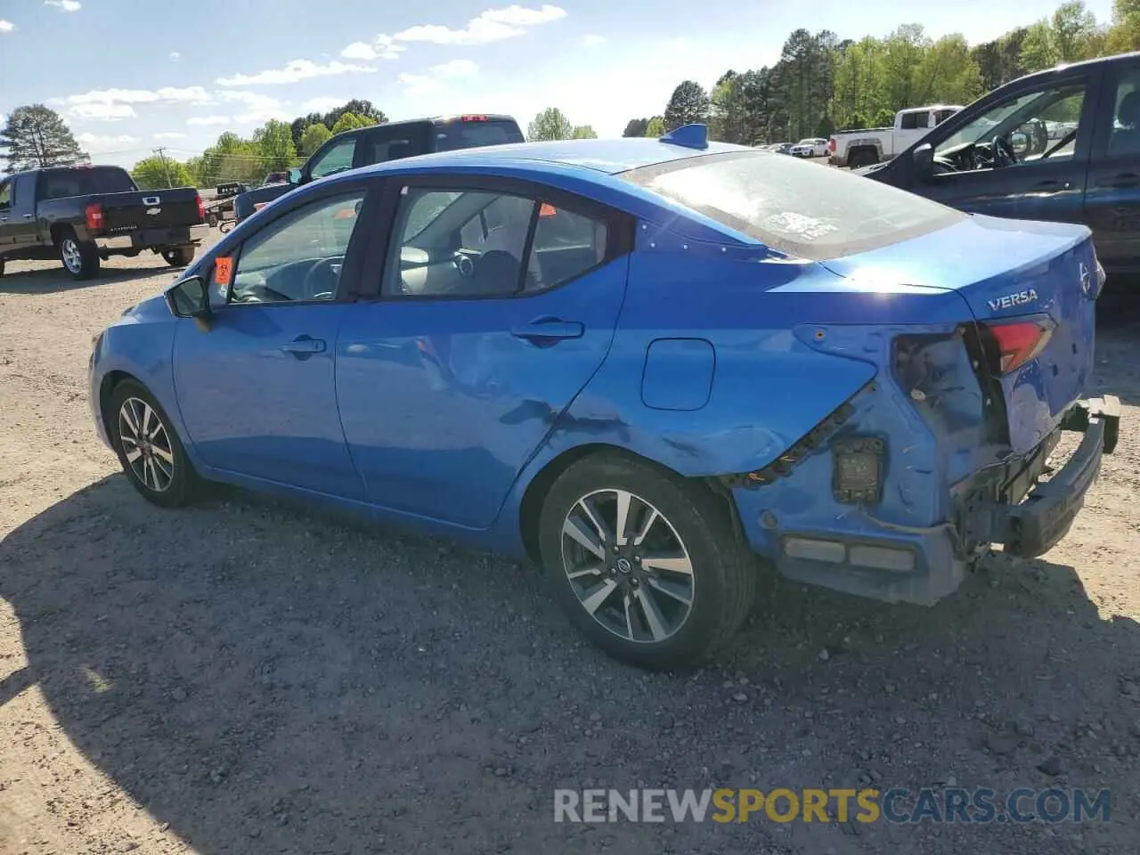 2 Photograph of a damaged car 3N1CN8EV4LL850340 NISSAN VERSA 2020