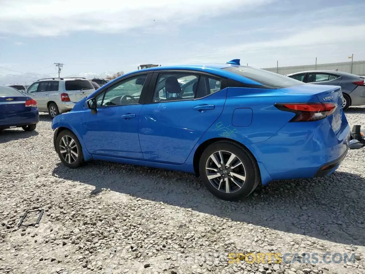 2 Photograph of a damaged car 3N1CN8EV4LL870555 NISSAN VERSA 2020