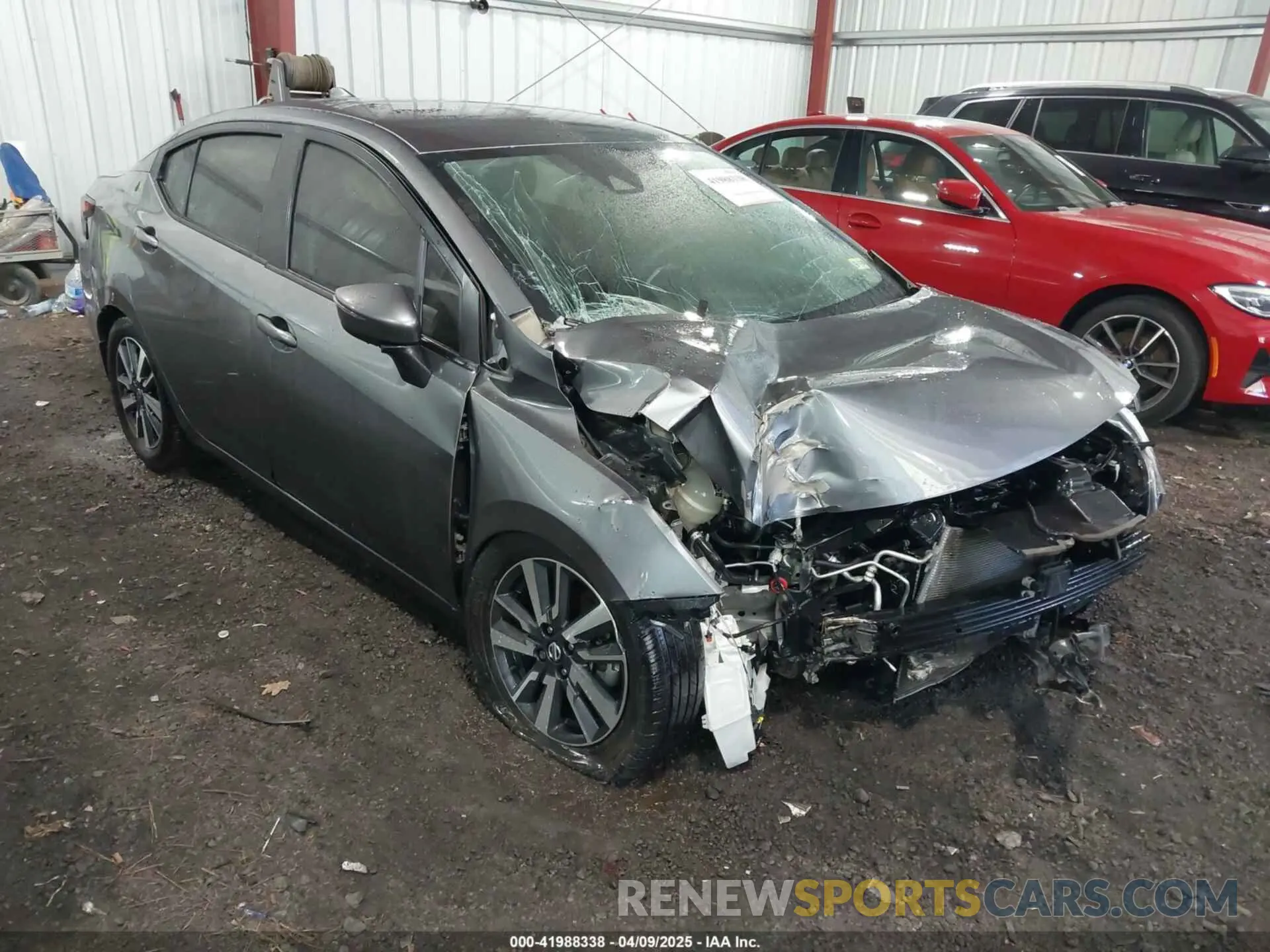1 Photograph of a damaged car 3N1CN8EV4LL916384 NISSAN VERSA 2020