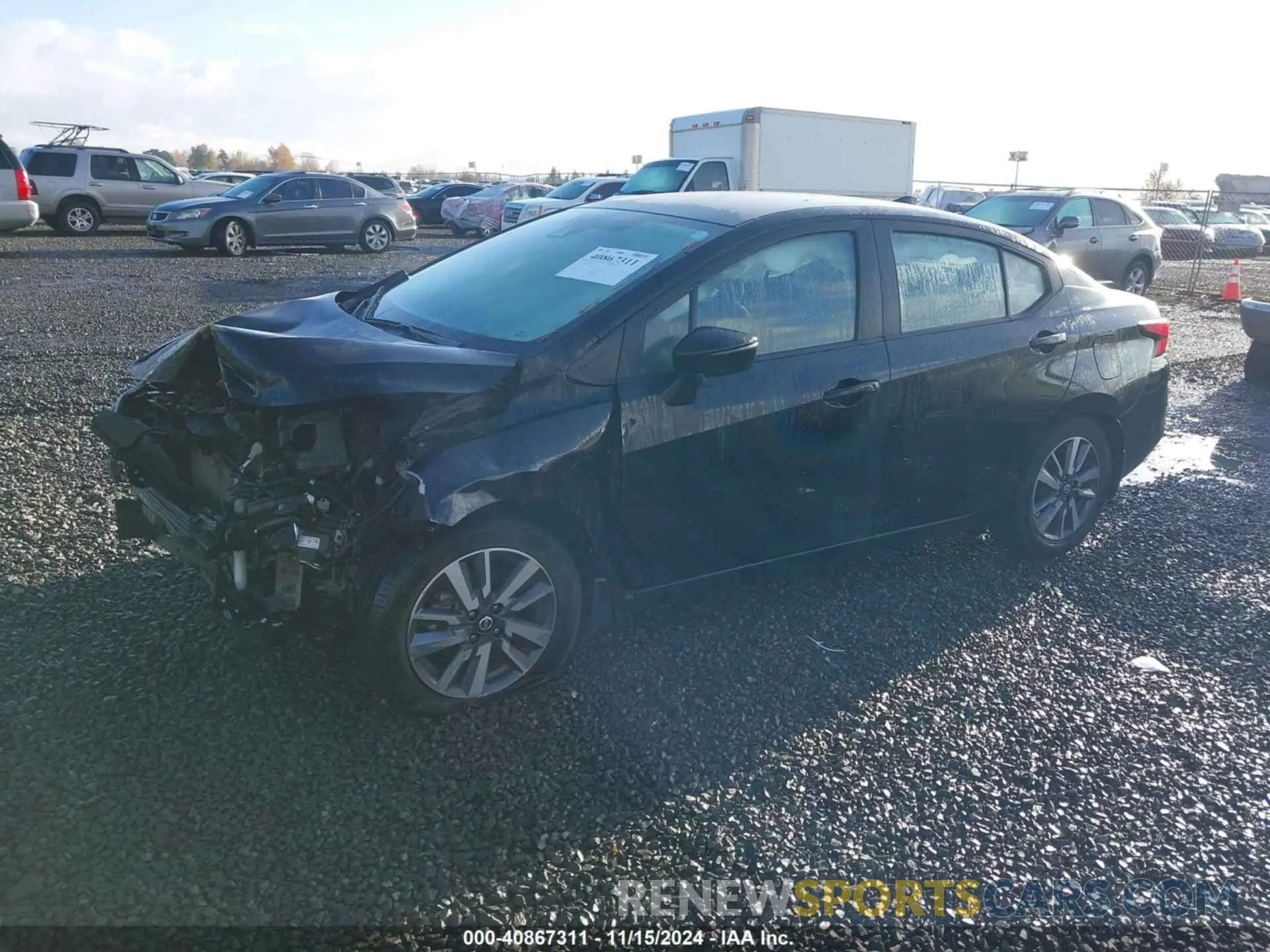 2 Photograph of a damaged car 3N1CN8EV5LL847186 NISSAN VERSA 2020
