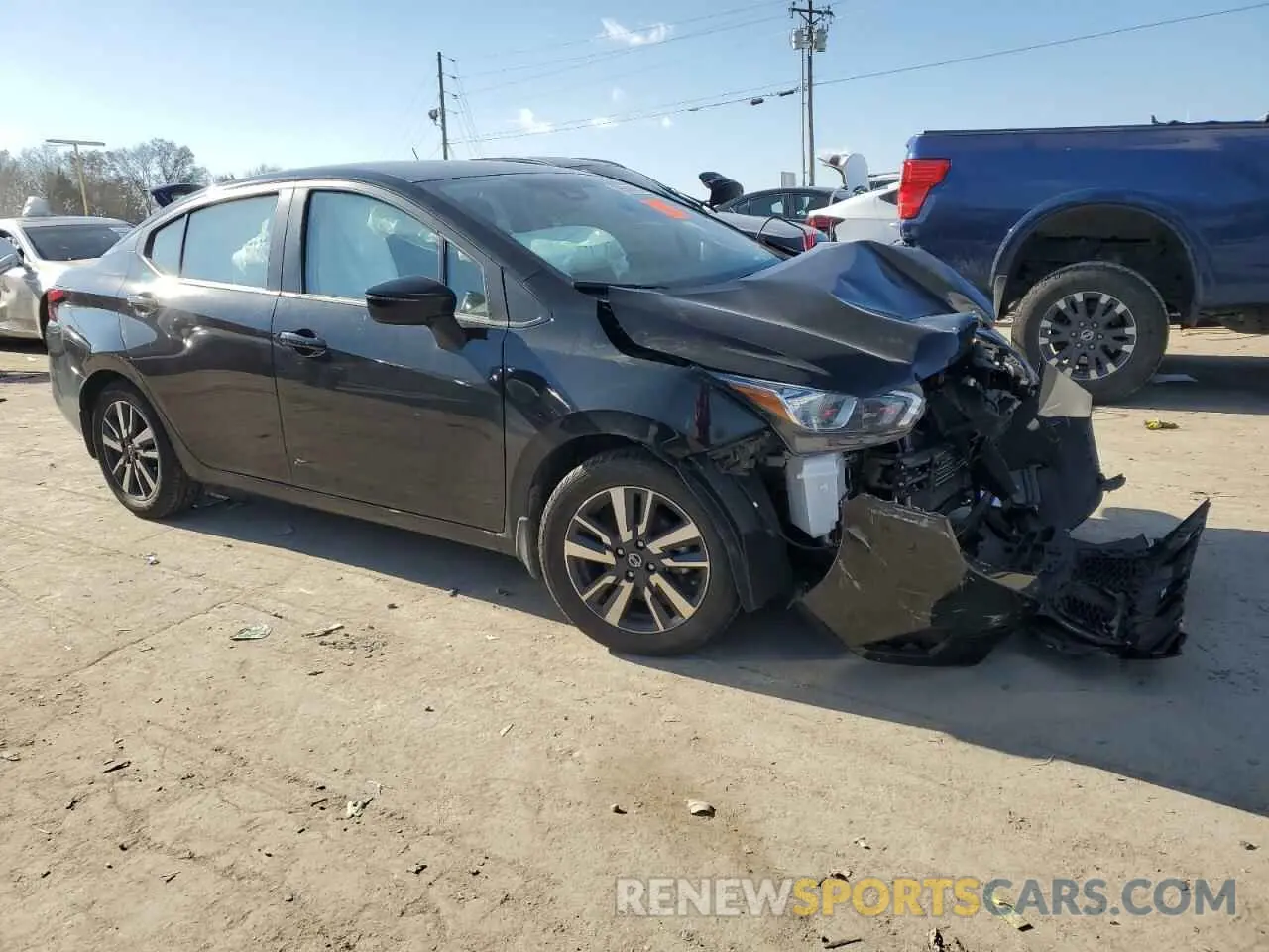 4 Photograph of a damaged car 3N1CN8EV5LL858690 NISSAN VERSA 2020