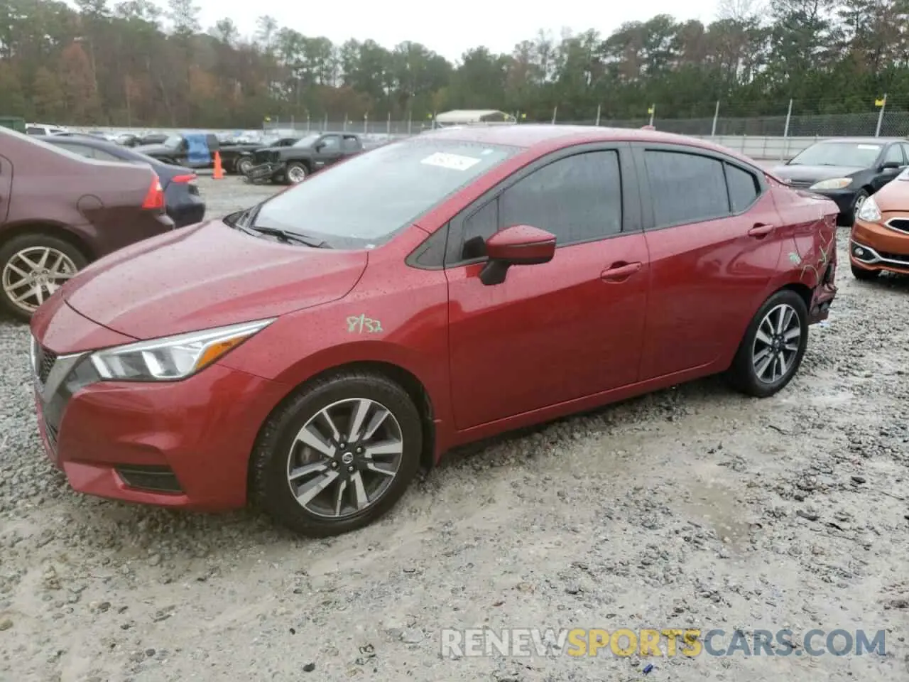 1 Photograph of a damaged car 3N1CN8EV5LL901411 NISSAN VERSA 2020