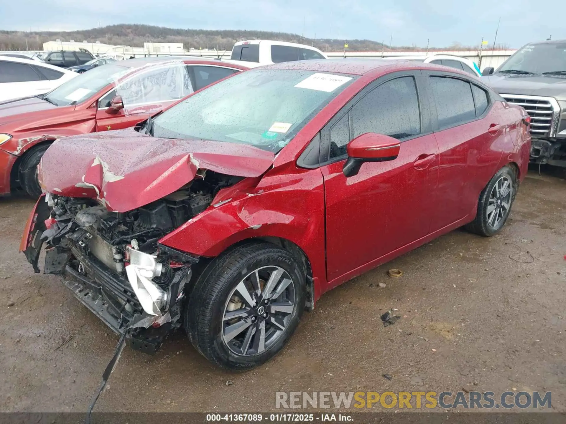 2 Photograph of a damaged car 3N1CN8EV5LL920802 NISSAN VERSA 2020