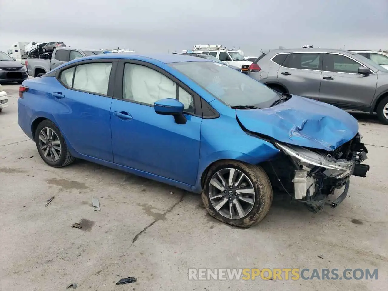 4 Photograph of a damaged car 3N1CN8EV6LL810177 NISSAN VERSA 2020