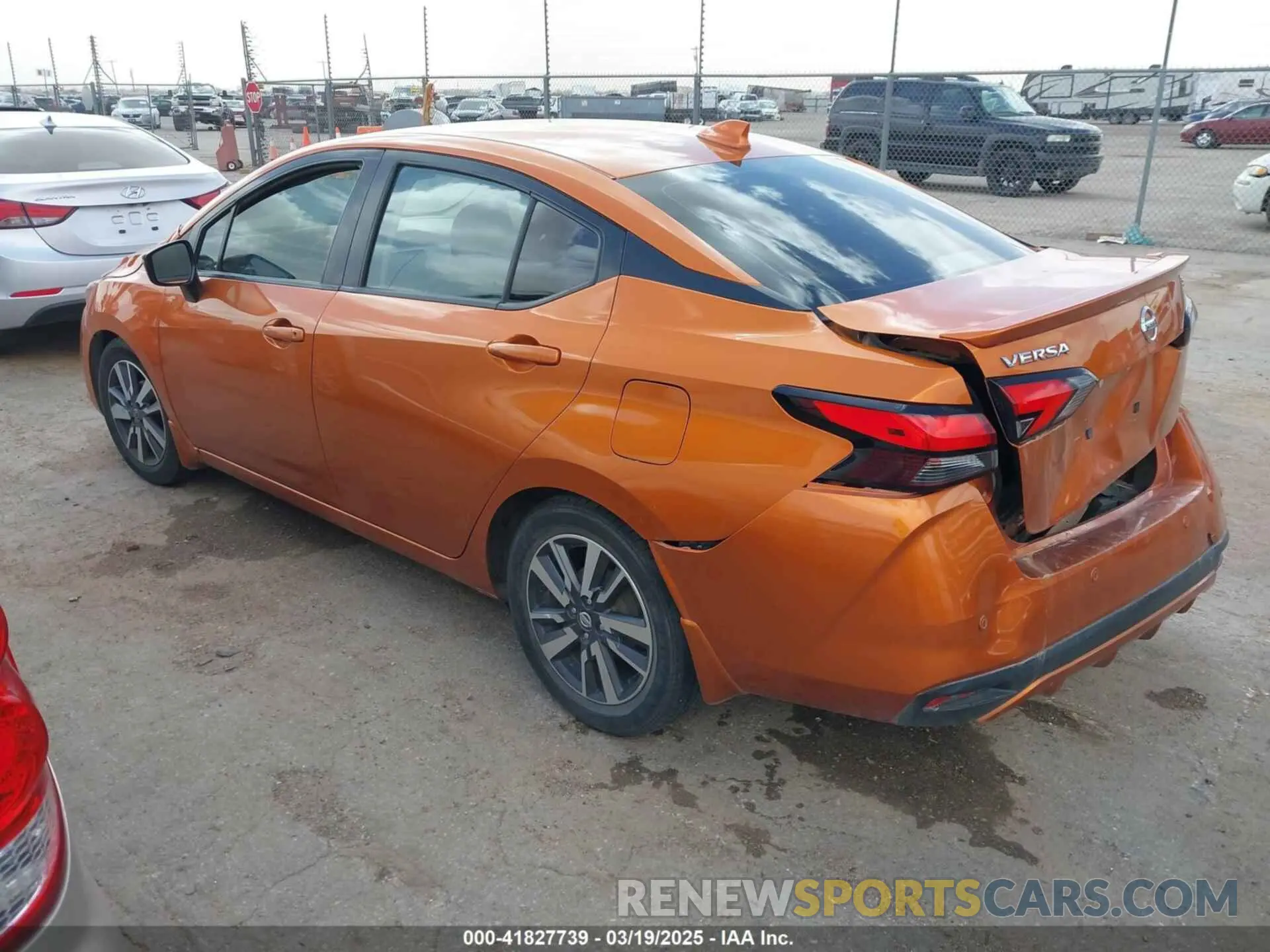 3 Photograph of a damaged car 3N1CN8EV6LL812320 NISSAN VERSA 2020