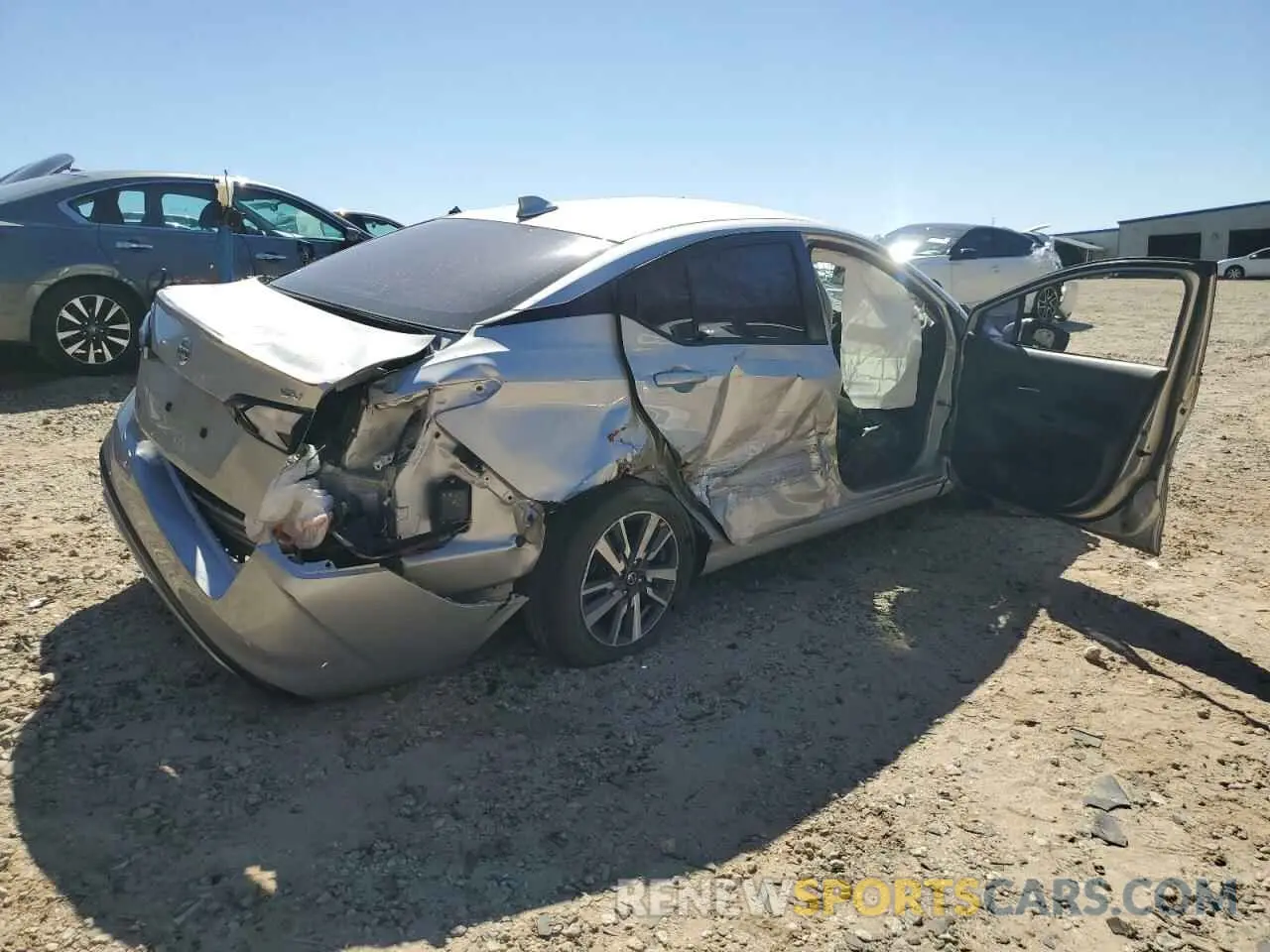 3 Photograph of a damaged car 3N1CN8EV6LL841350 NISSAN VERSA 2020