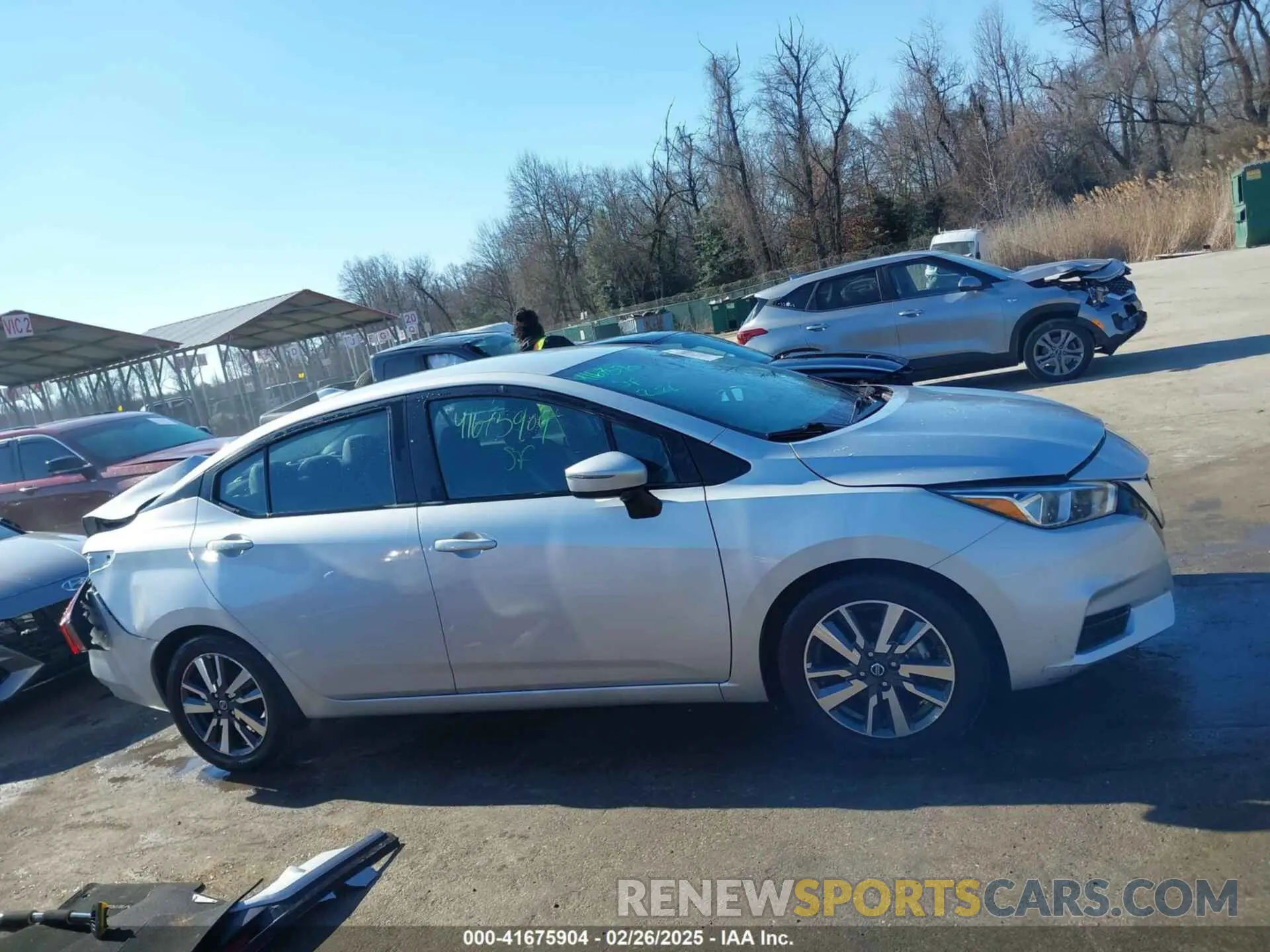14 Photograph of a damaged car 3N1CN8EV6LL854504 NISSAN VERSA 2020