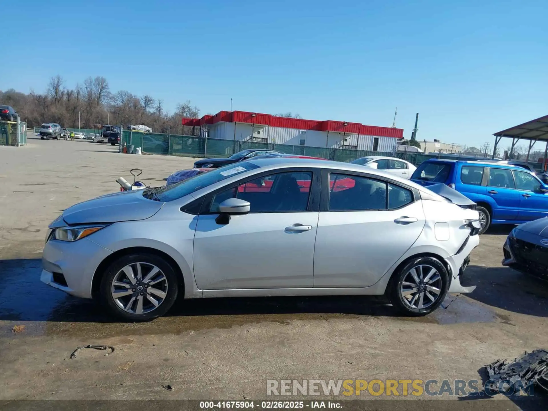 15 Photograph of a damaged car 3N1CN8EV6LL854504 NISSAN VERSA 2020