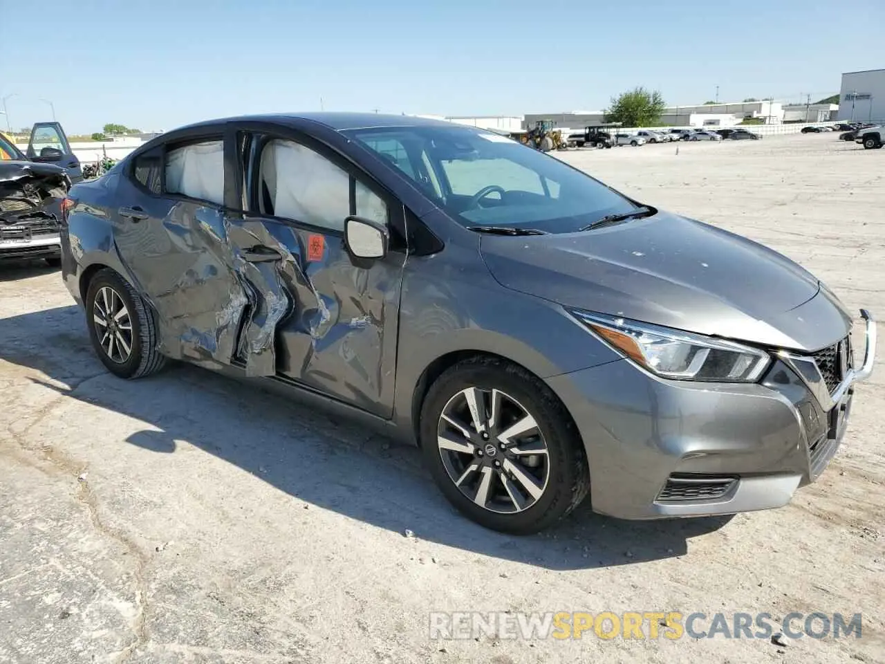4 Photograph of a damaged car 3N1CN8EV6LL875739 NISSAN VERSA 2020