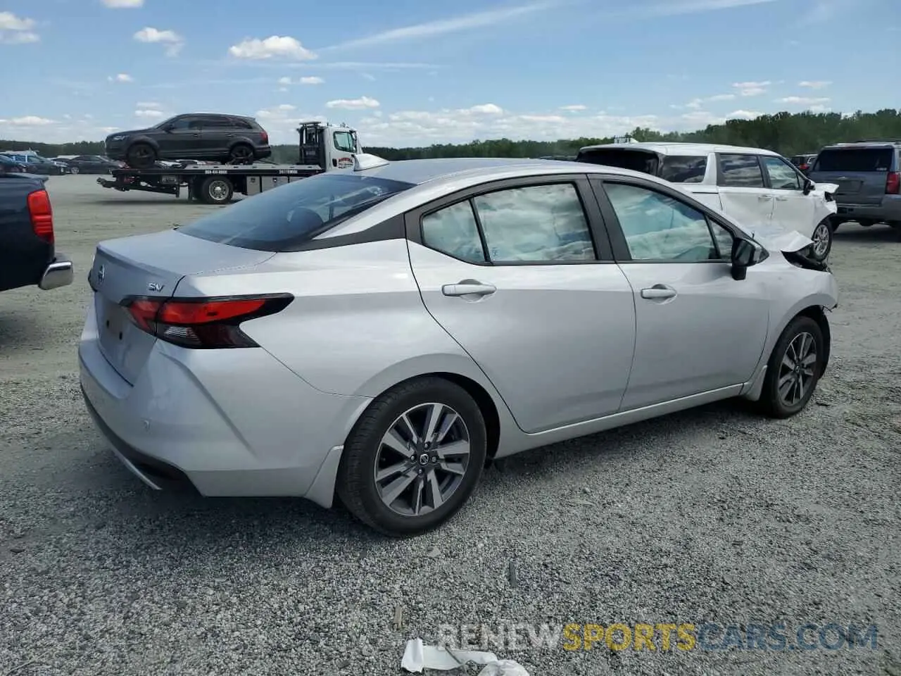 3 Photograph of a damaged car 3N1CN8EV7LL806476 NISSAN VERSA 2020