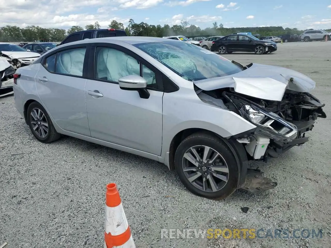 4 Photograph of a damaged car 3N1CN8EV7LL806476 NISSAN VERSA 2020