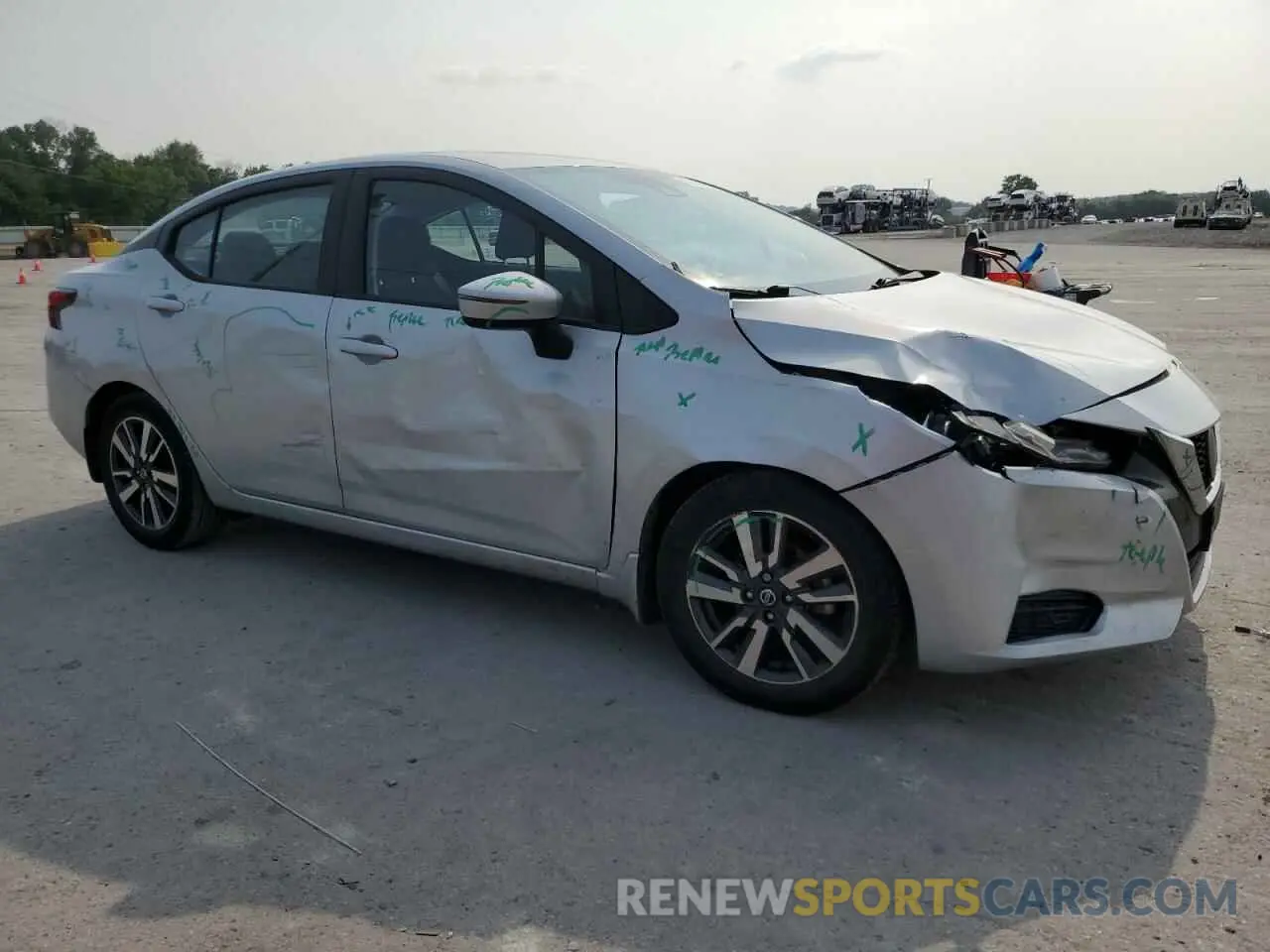 4 Photograph of a damaged car 3N1CN8EV7LL824363 NISSAN VERSA 2020