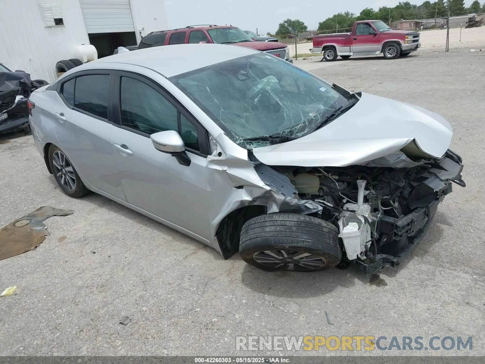1 Photograph of a damaged car 3N1CN8EV7LL849912 NISSAN VERSA 2020
