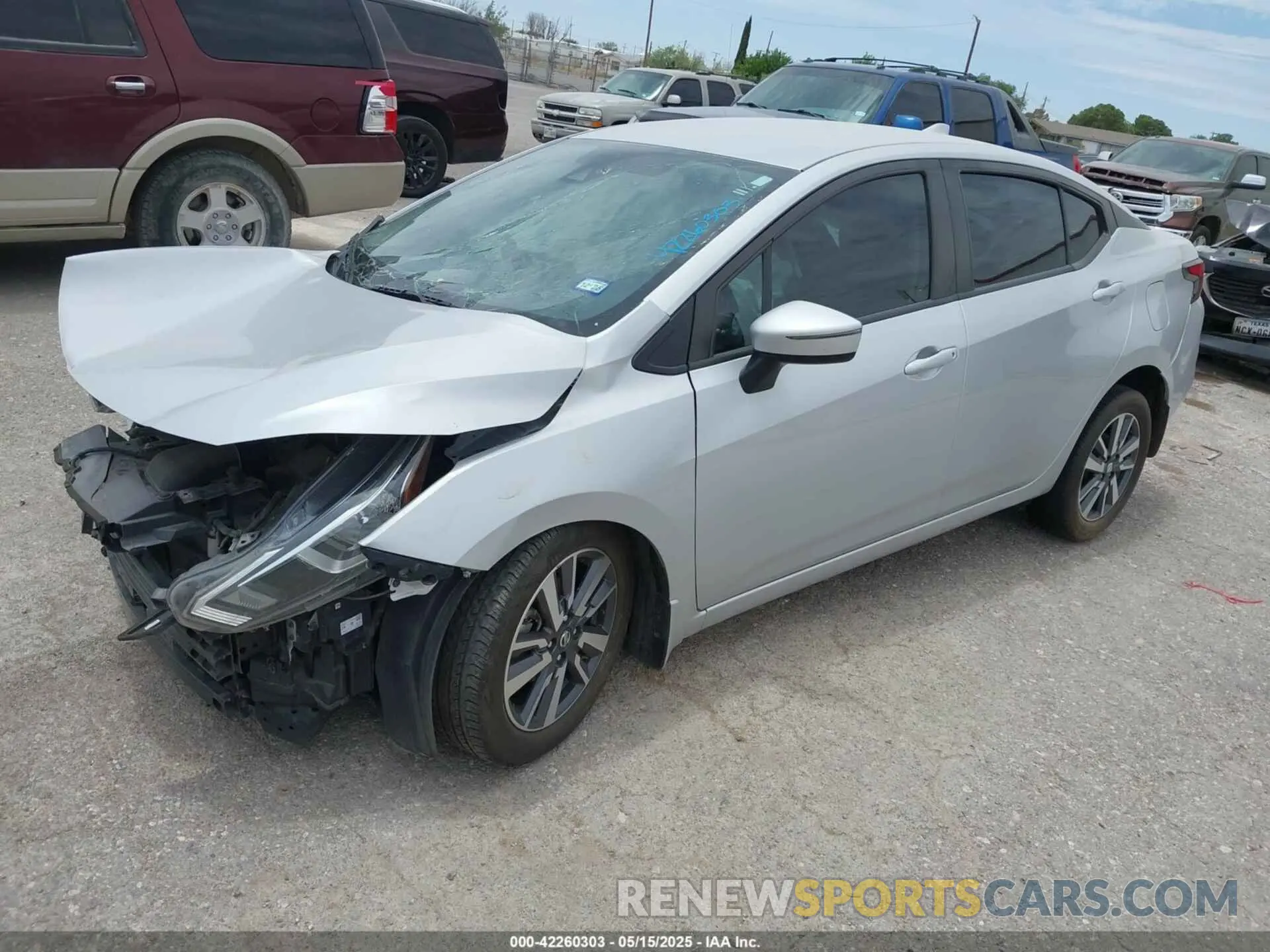 2 Photograph of a damaged car 3N1CN8EV7LL849912 NISSAN VERSA 2020