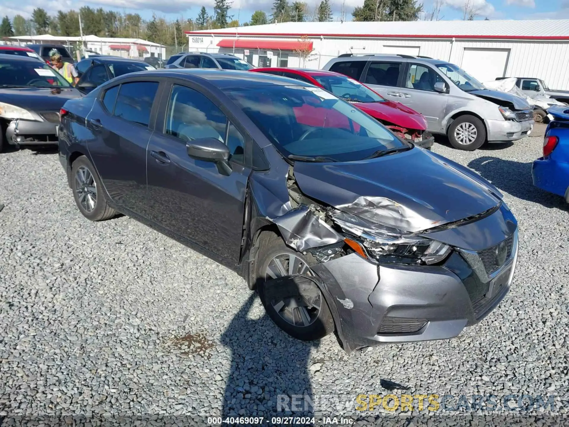 1 Photograph of a damaged car 3N1CN8EV7LL868816 NISSAN VERSA 2020