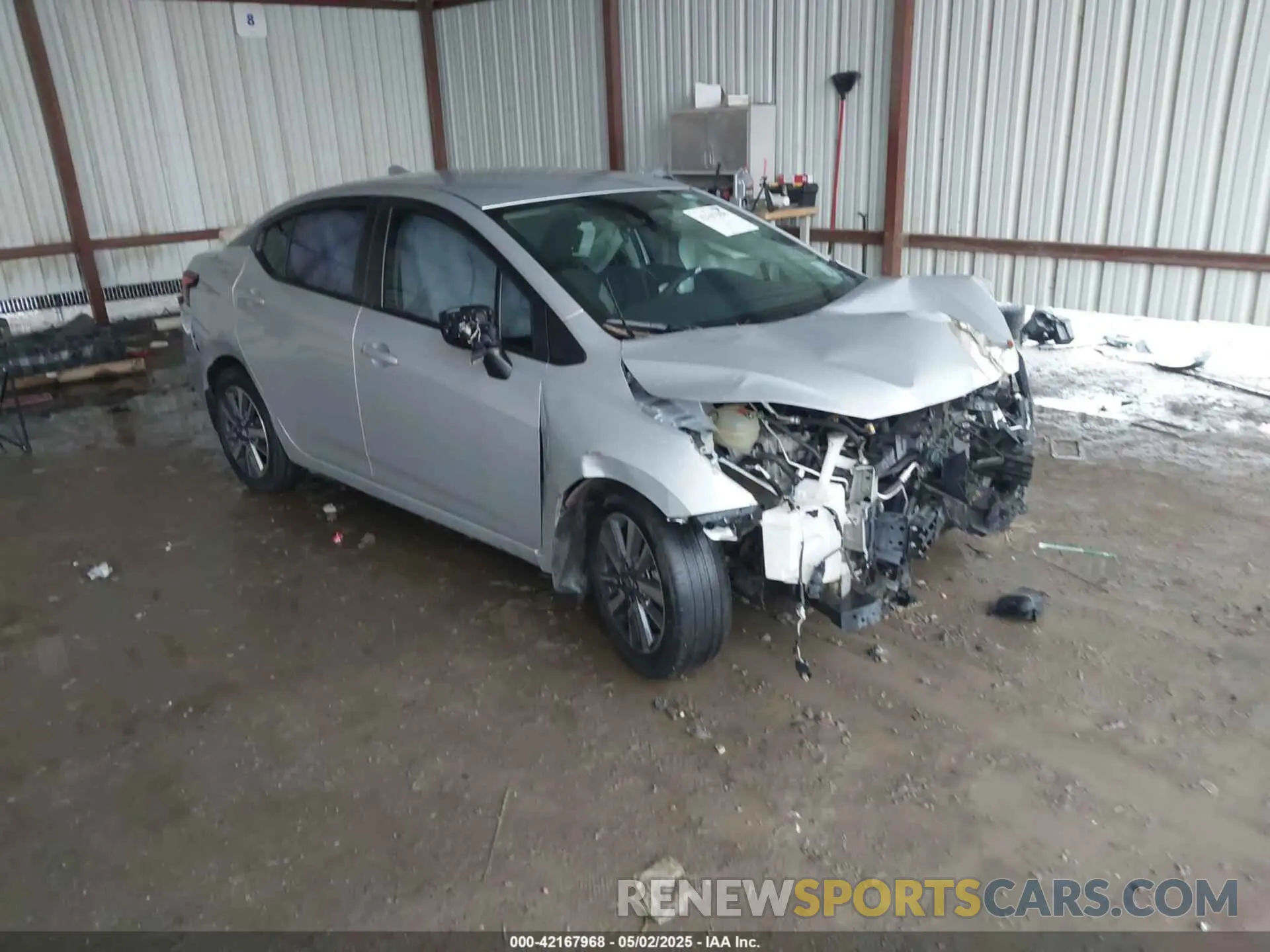 1 Photograph of a damaged car 3N1CN8EV8LL804915 NISSAN VERSA 2020