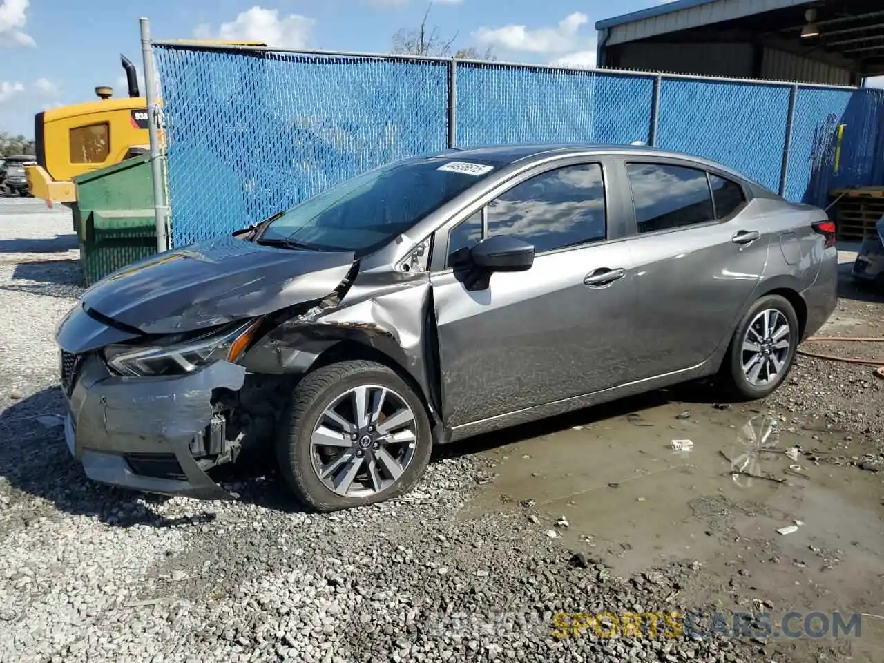 1 Photograph of a damaged car 3N1CN8EV8LL826297 NISSAN VERSA 2020