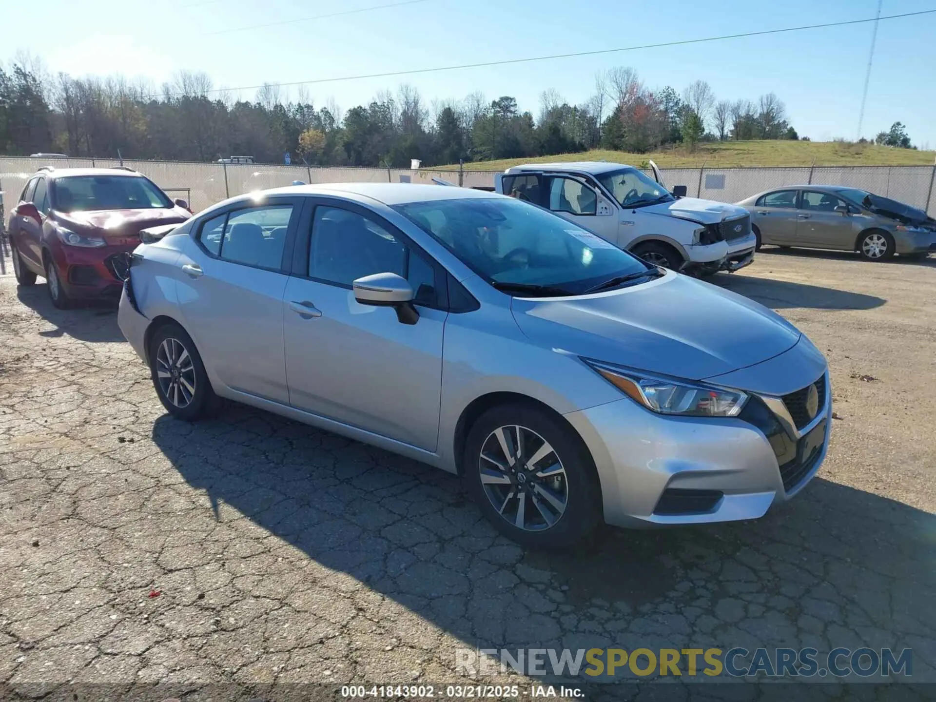 1 Photograph of a damaged car 3N1CN8EV8LL875113 NISSAN VERSA 2020