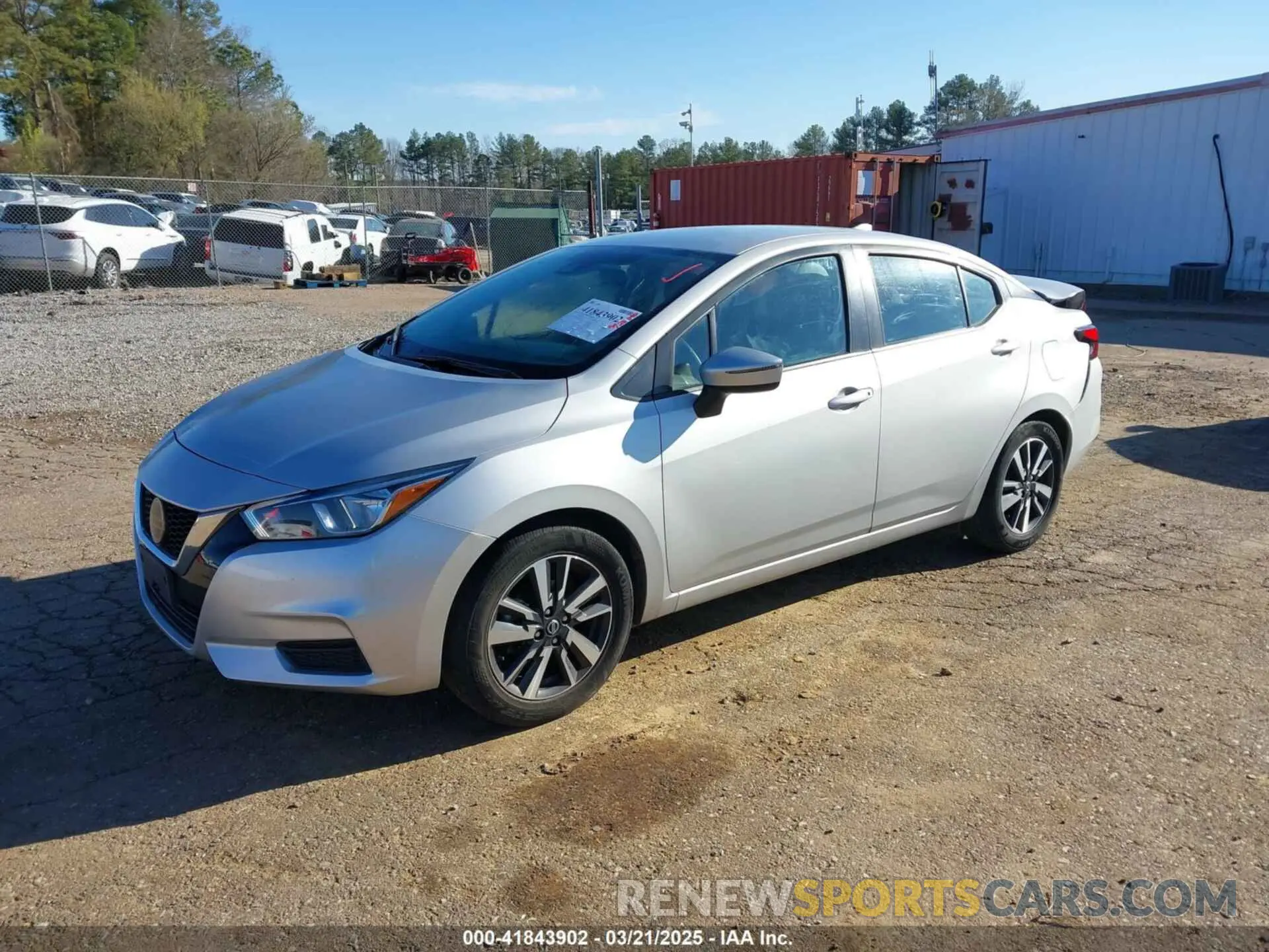 2 Photograph of a damaged car 3N1CN8EV8LL875113 NISSAN VERSA 2020